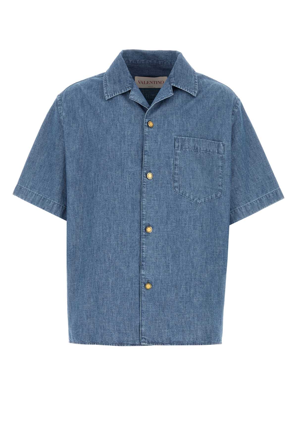 VALENTINO GARAVANI Men's Denim Shirt - Spring 2025 Collection