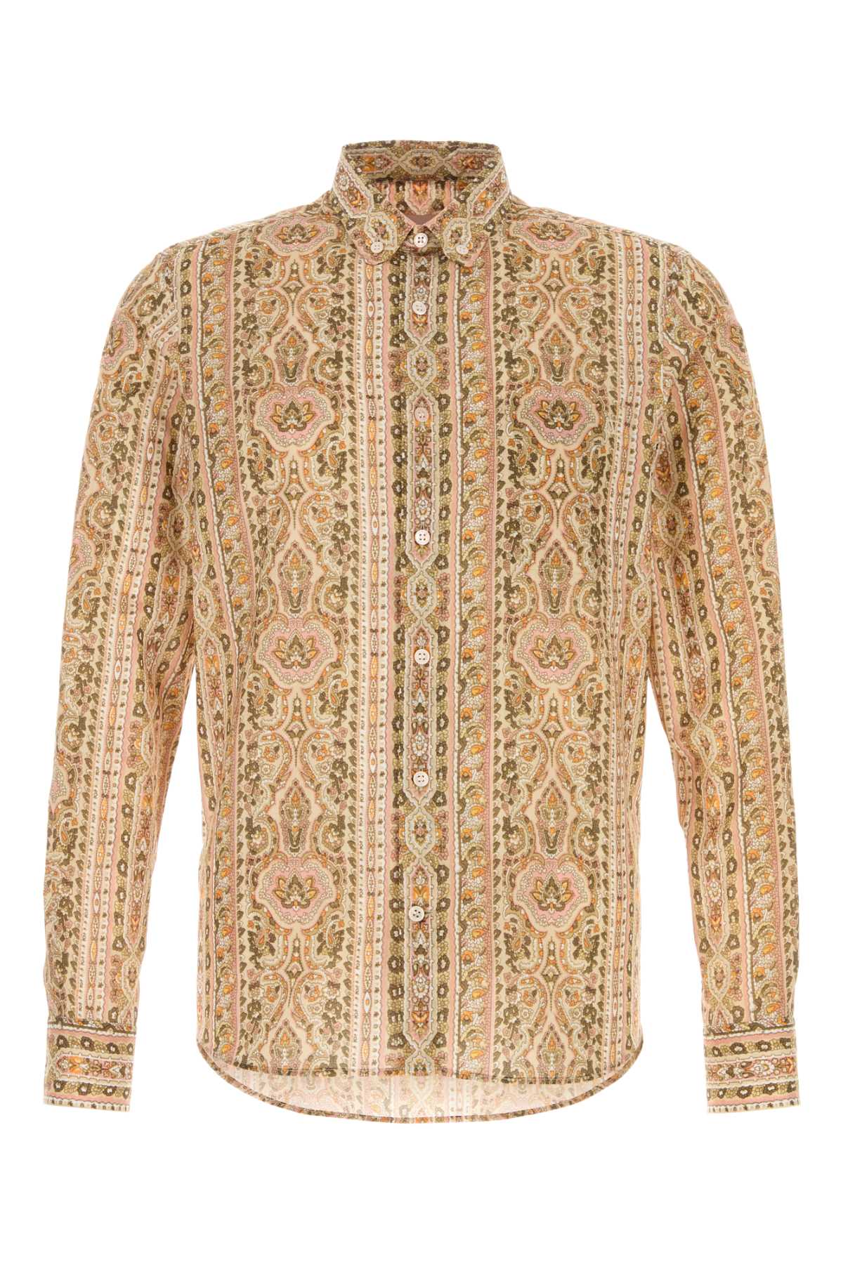 VALENTINO GARAVANI Printed Cotton Shirt for Men