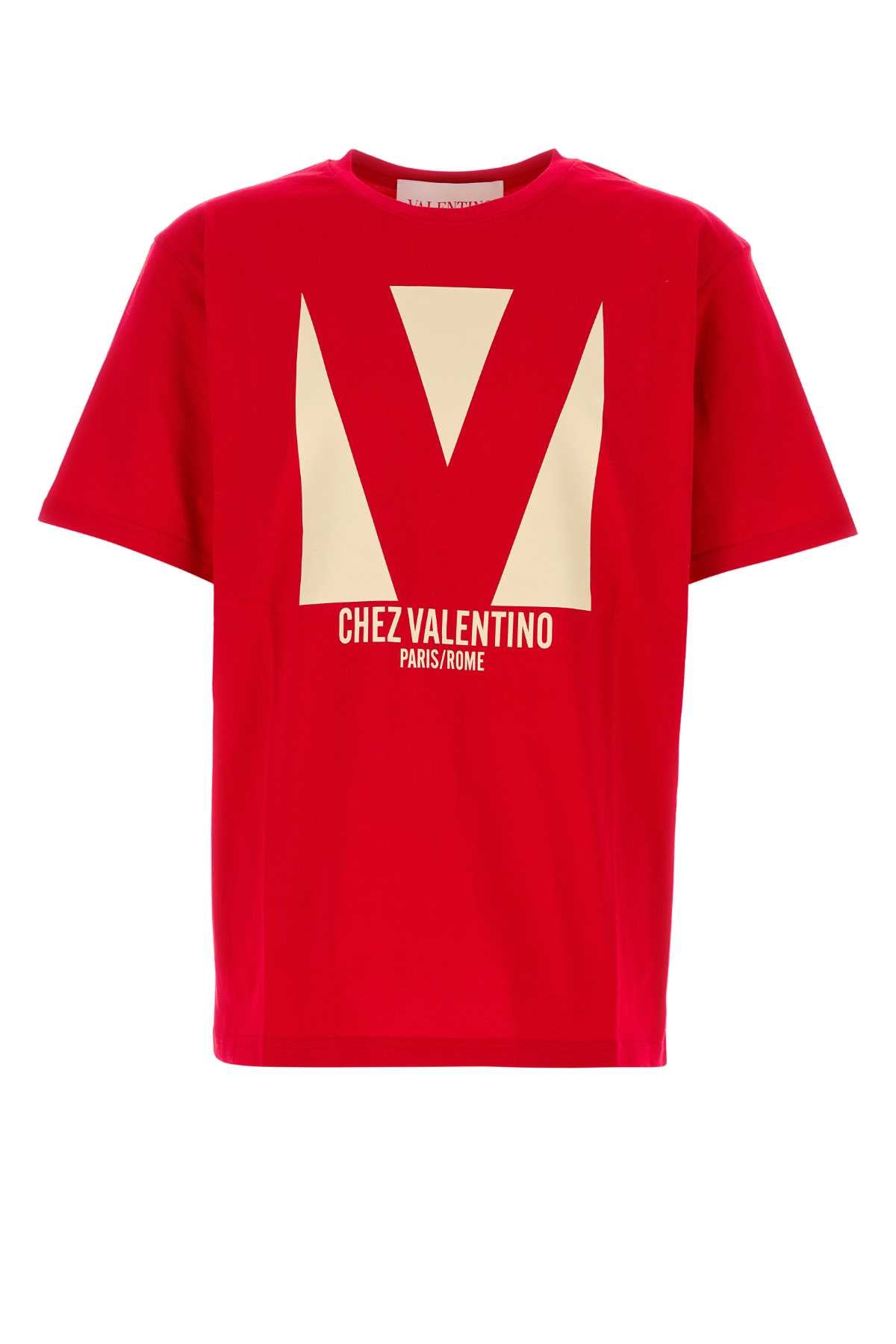 VALENTINO GARAVANI Men's Classic Cotton T-Shirt - 25S
