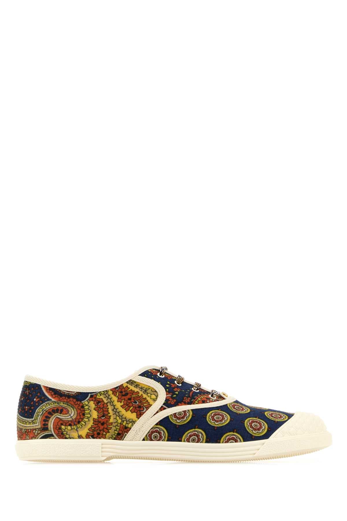 VALENTINO GARAVANI Printed Fabric Bay By Bay Sneaker for Men