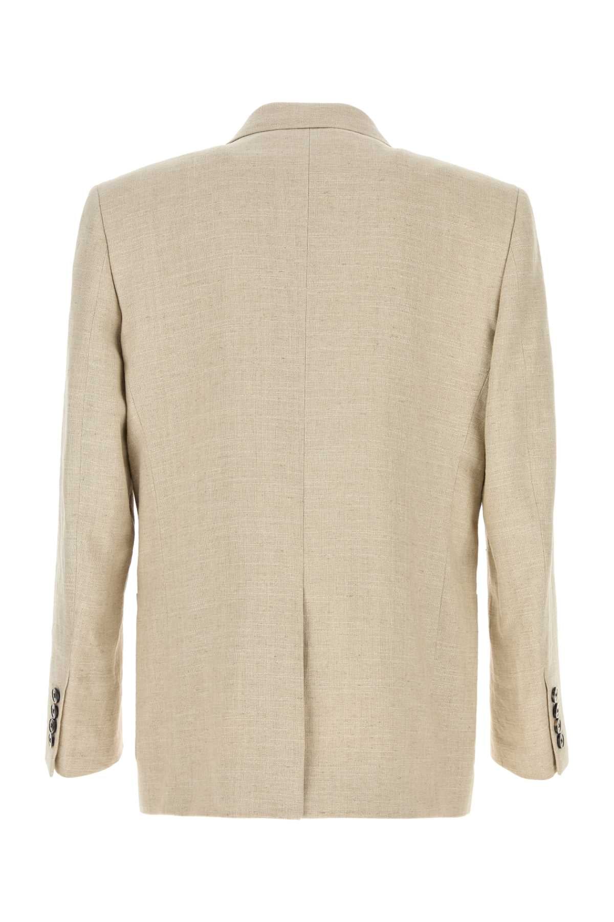 VALENTINO GARAVANI Linen Blend Blazer for Men - Stylish and Versatile