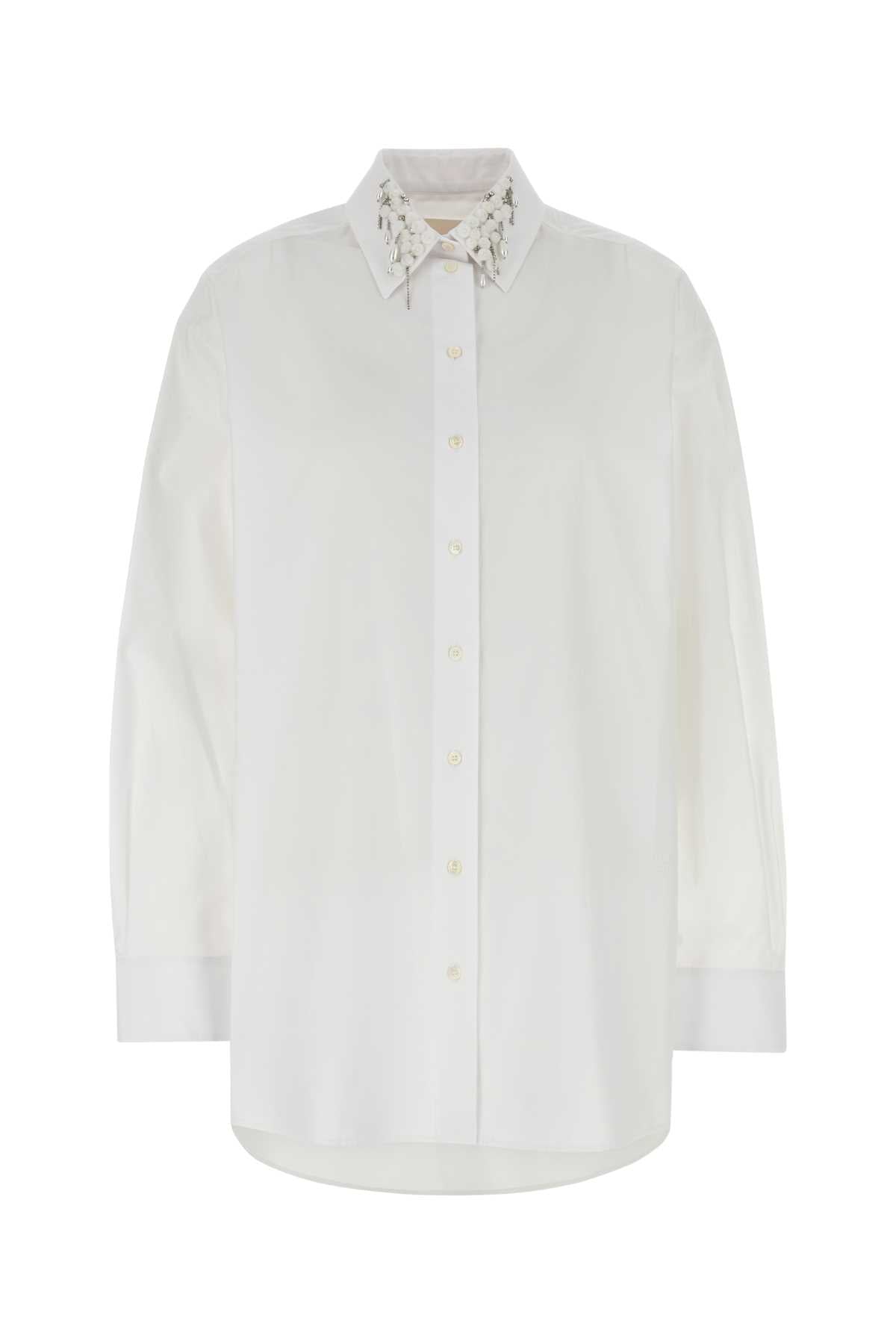 GIVENCHY Oversized Poplin Shirt for Women - Summer Collection