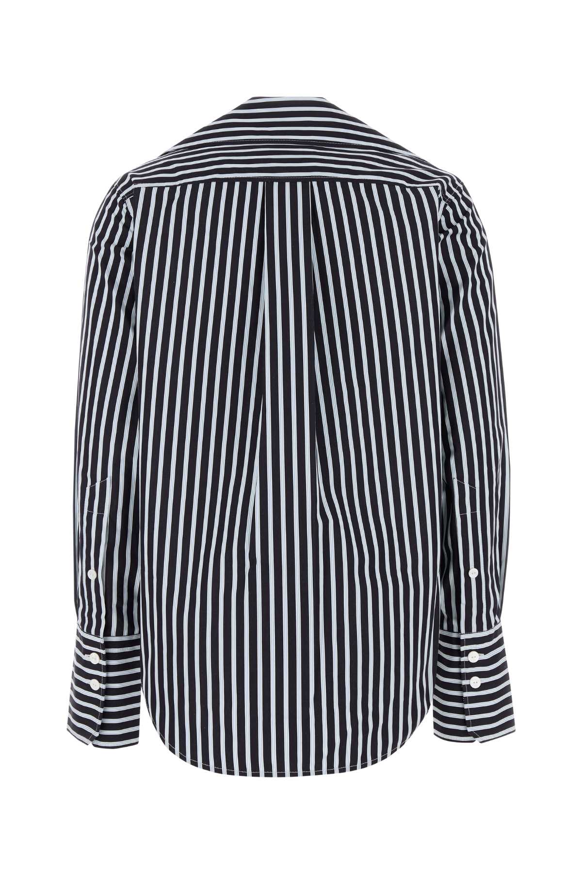 PATOU Embroidered Poplin Violin Shirt for Women - Perfect for Spring 2025