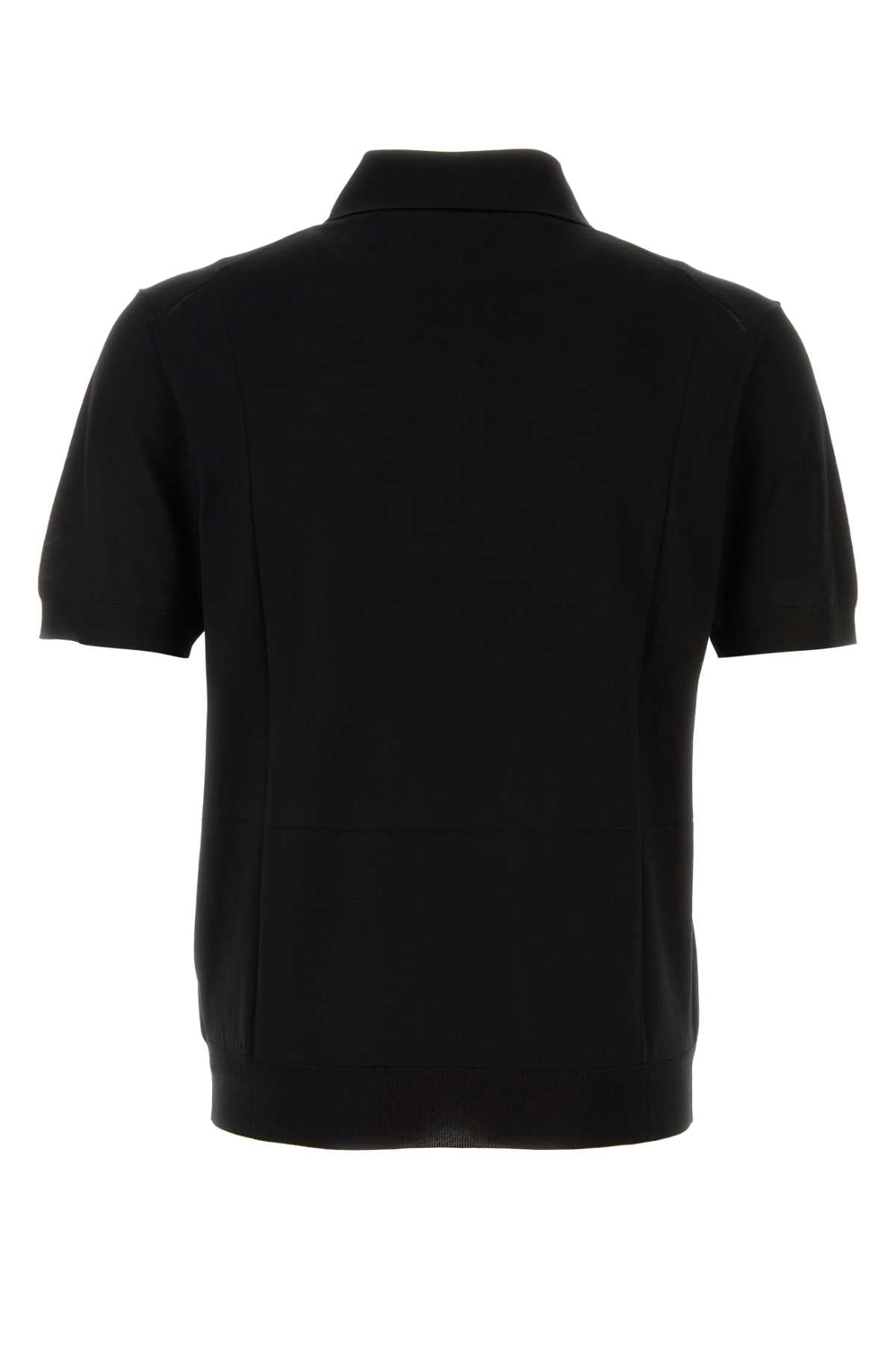 PRADA Silk Polo Shirt for Men