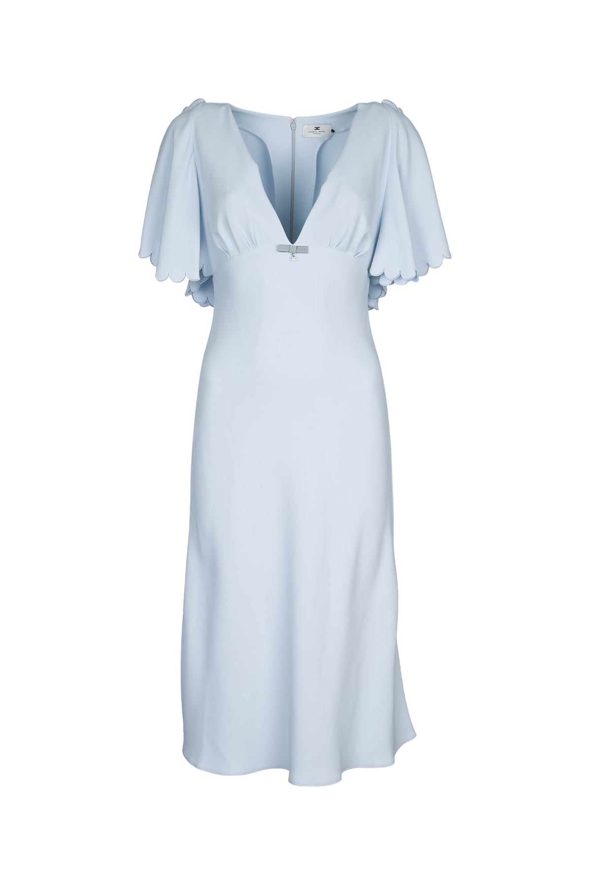 ELISABETTA FRANCHI Tailored Half-Sleeve Midi Dress