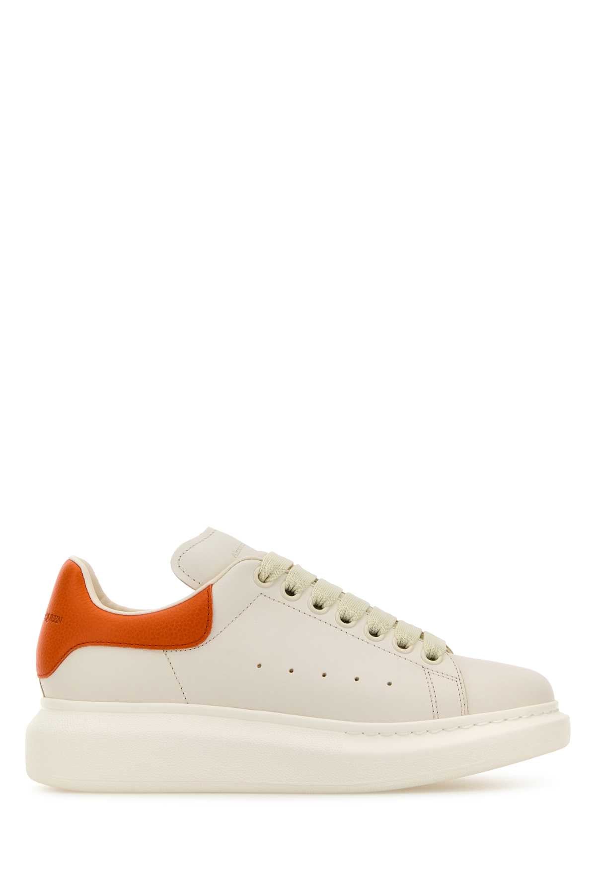 ALEXANDER MCQUEEN Elegant Leather Sneakers for Women