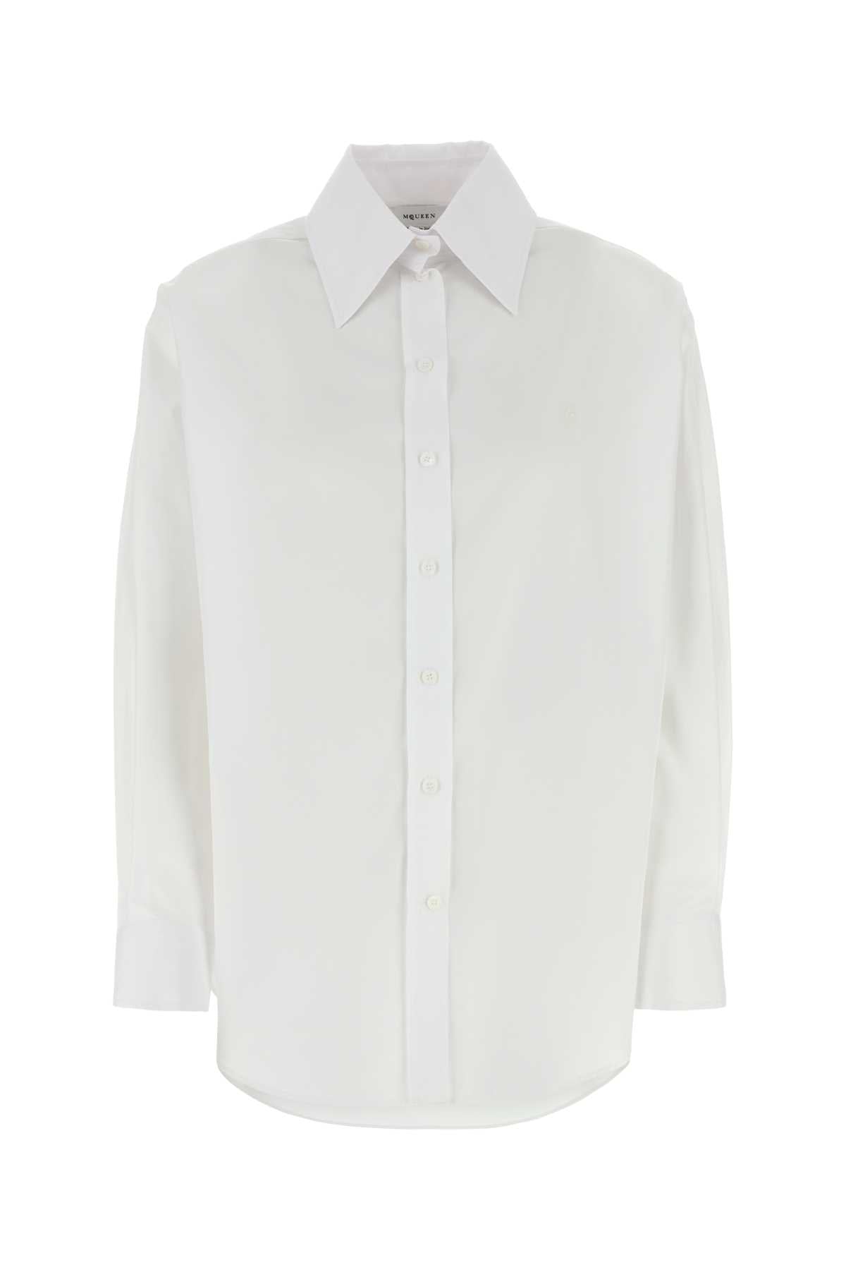 ALEXANDER MCQUEEN Essential Poplin Shirt for Women