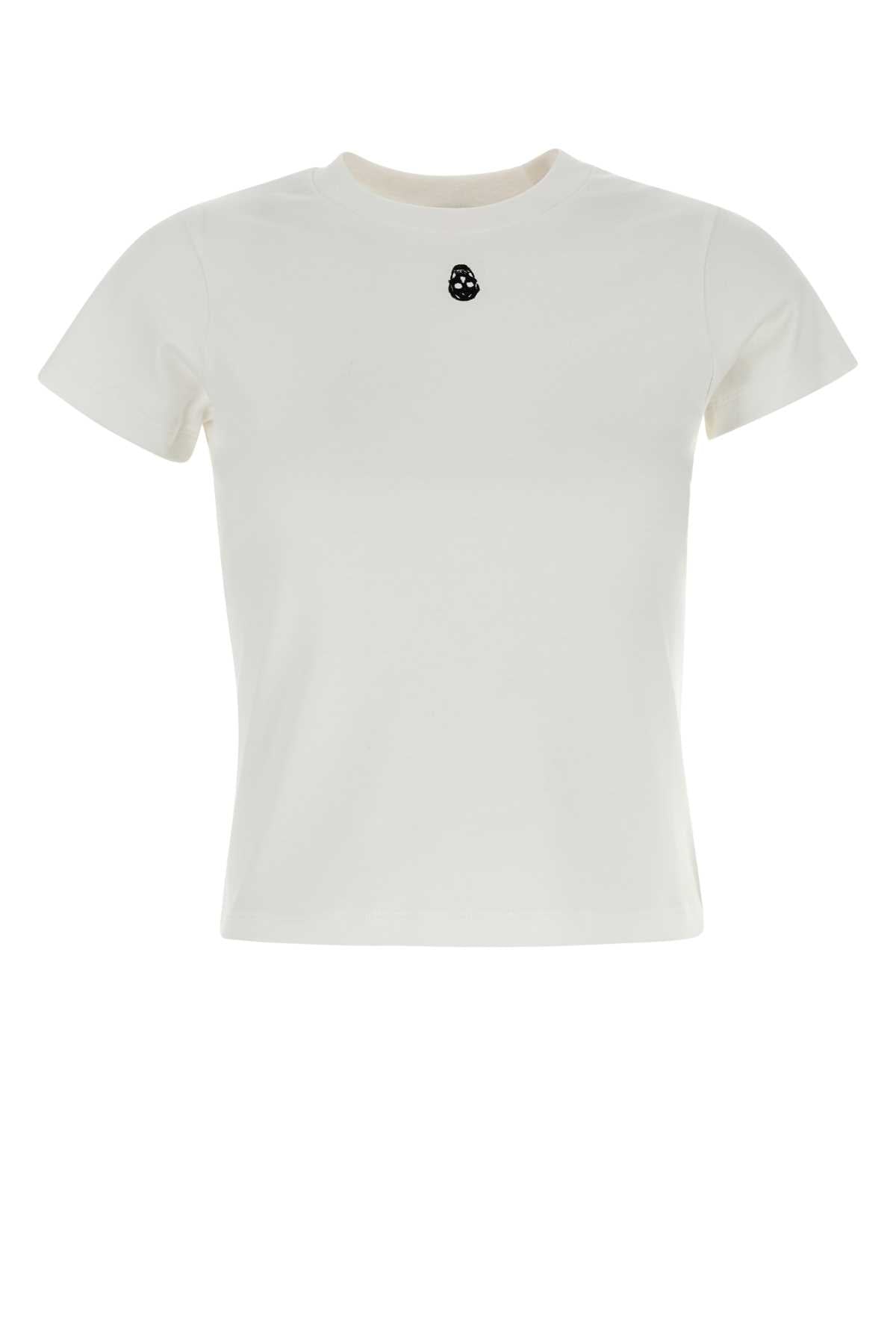 ALEXANDER MCQUEEN Cotton T-Shirt for Women - SS25 Collection