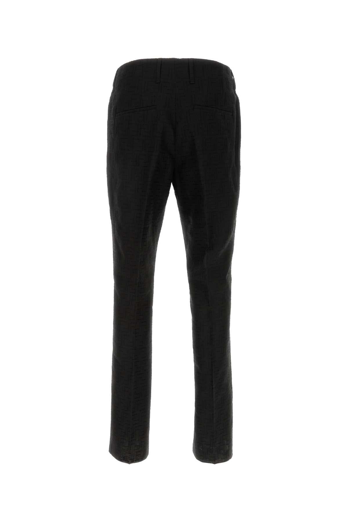 FENDI Linen Blend Pants for Men - Modern Fit