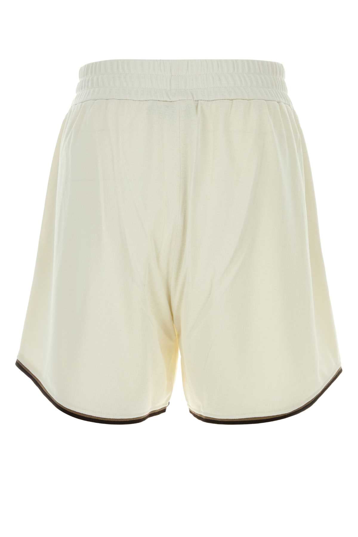FENDI Embroidered Bermuda Shorts for Men