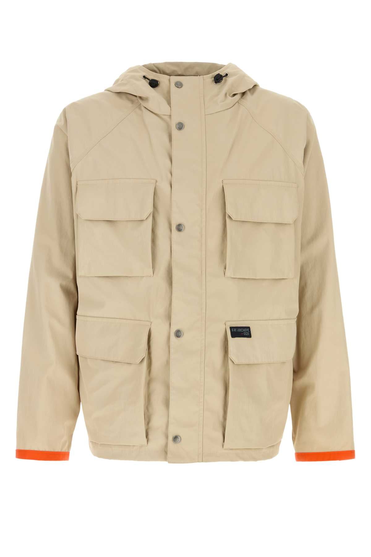 FAY Men's Nylon Windbreaker Jacket