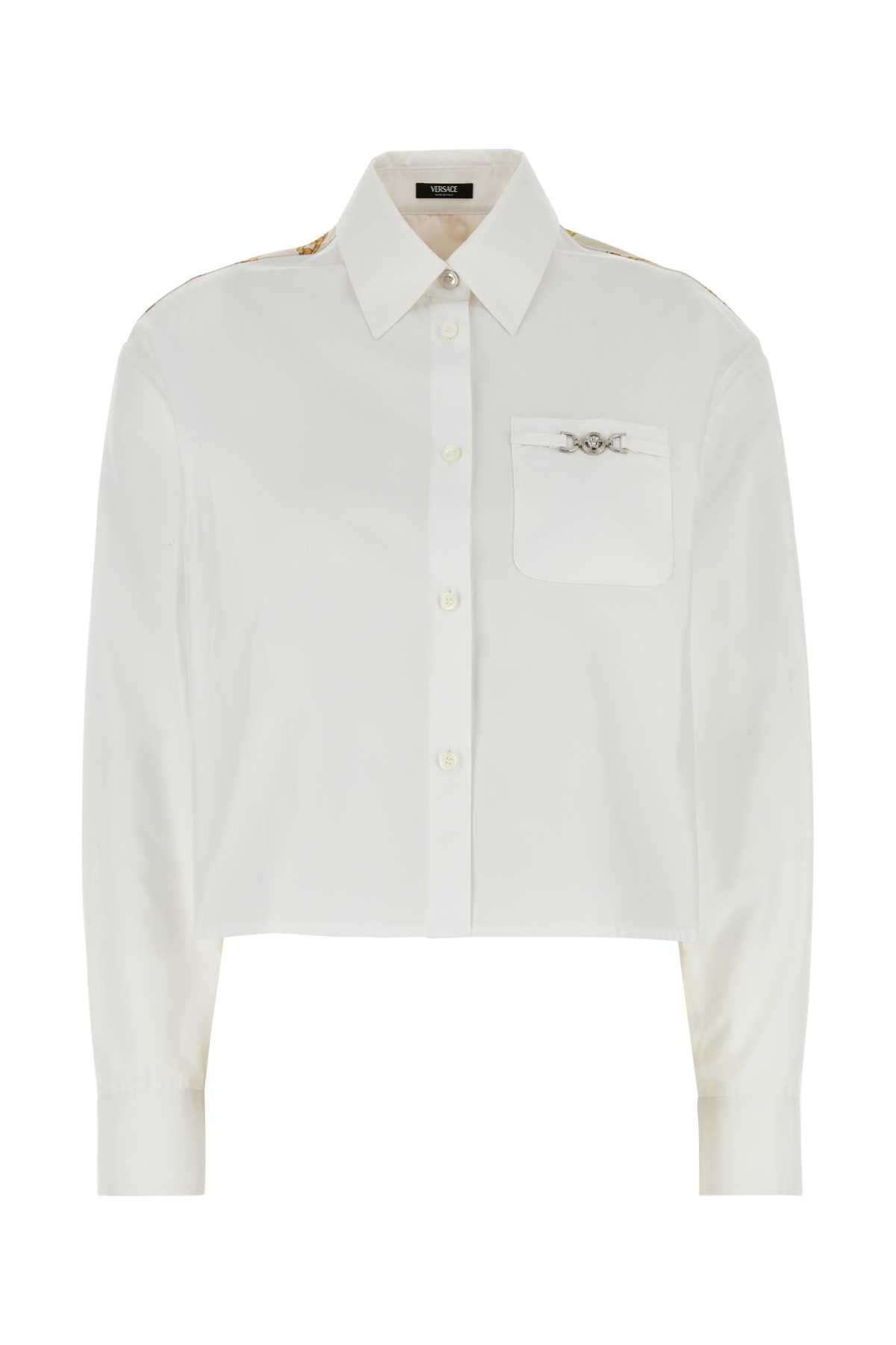 VERSACE Classic Poplin Shirt for Women