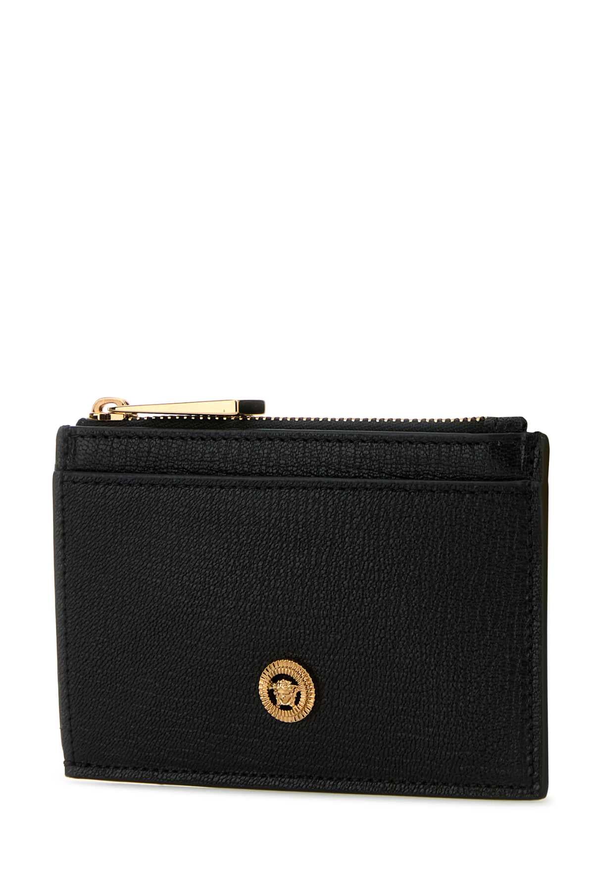 VERSACE Leather Card Holder - 11.5 cm x 8 cm