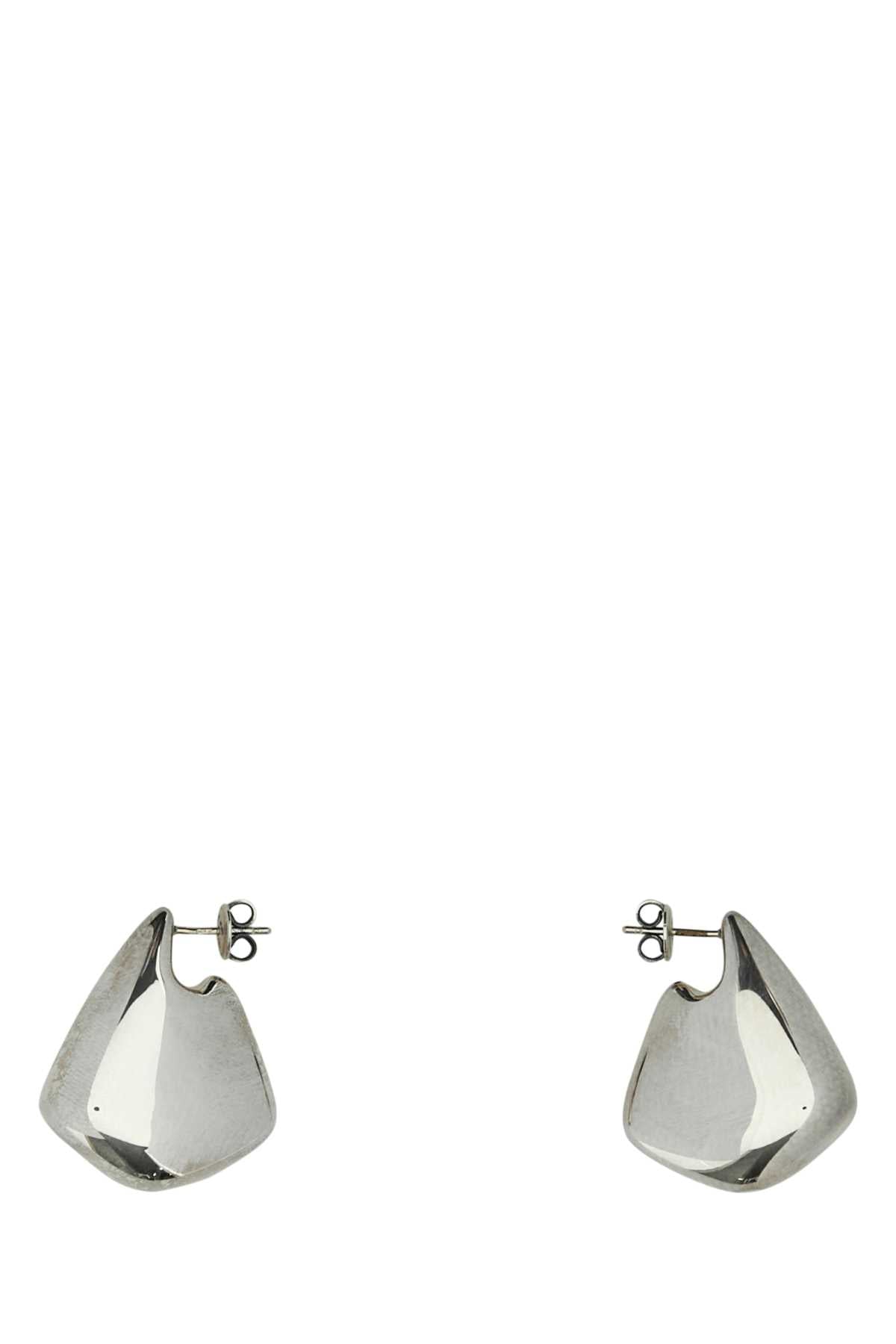 BOTTEGA VENETA Elegant Mini Fin Earrings - 2 cm Width, 4 cm Height