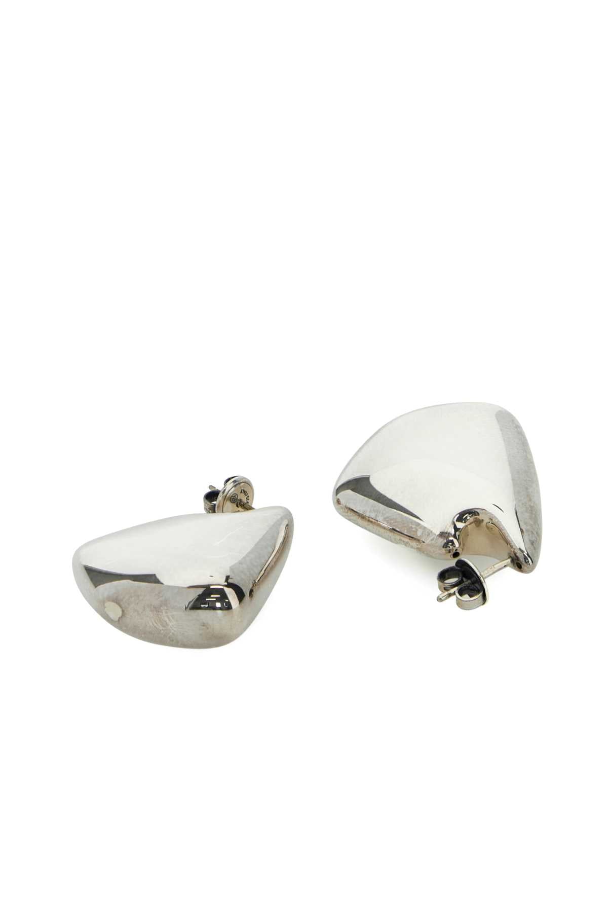 BOTTEGA VENETA Elegant Mini Fin Earrings - 2 cm Width, 4 cm Height