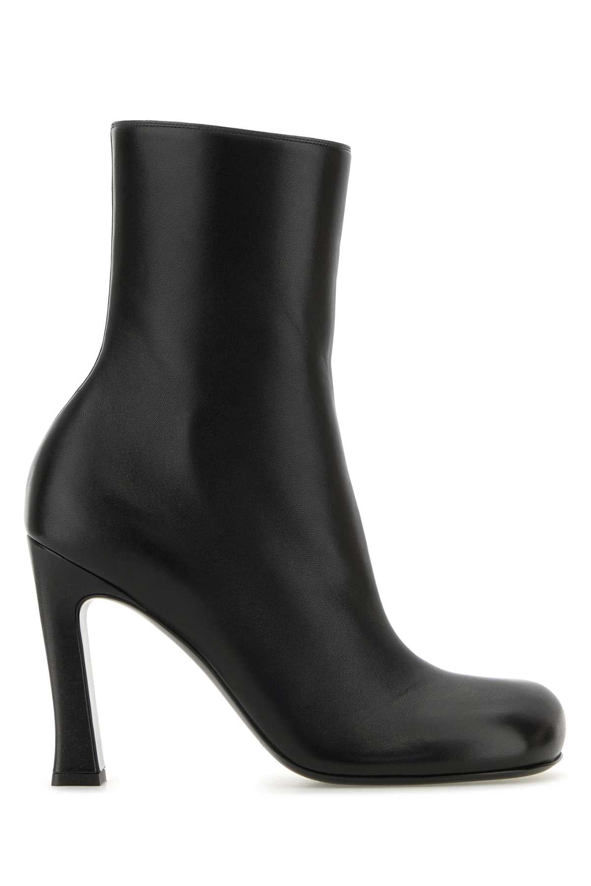 BOTTEGA VENETA Leather Nico Ankle Boots with 10 cm Heel Height