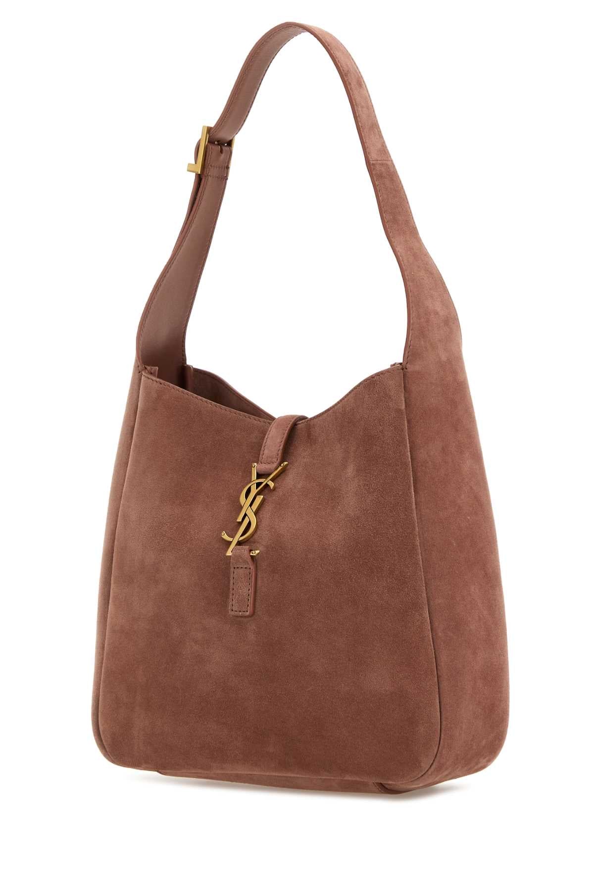 SAINT LAURENT Mini Suede Soft Shoulder Handbag