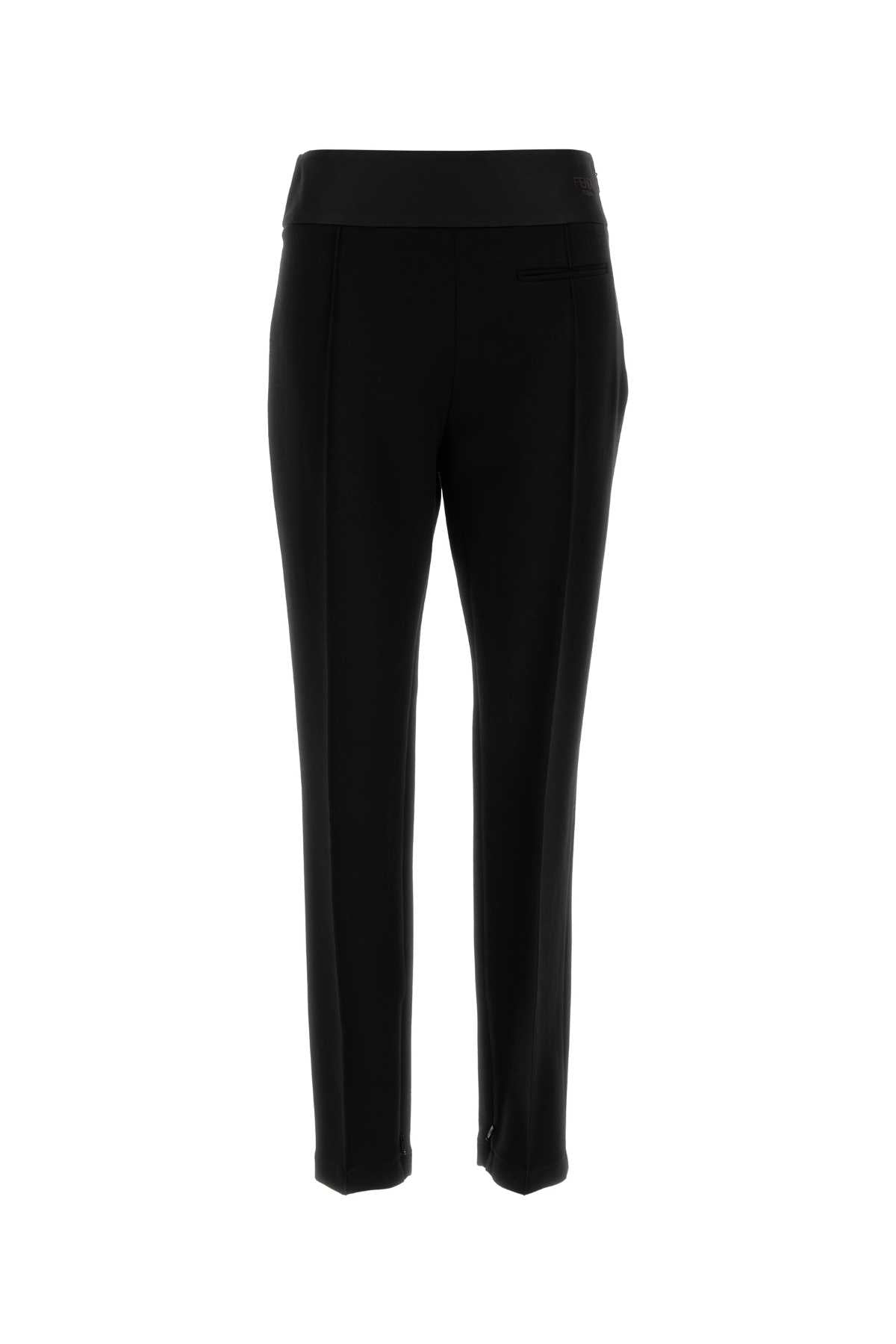 FENDI Stretch Cady Pant for Women - Modern Fit