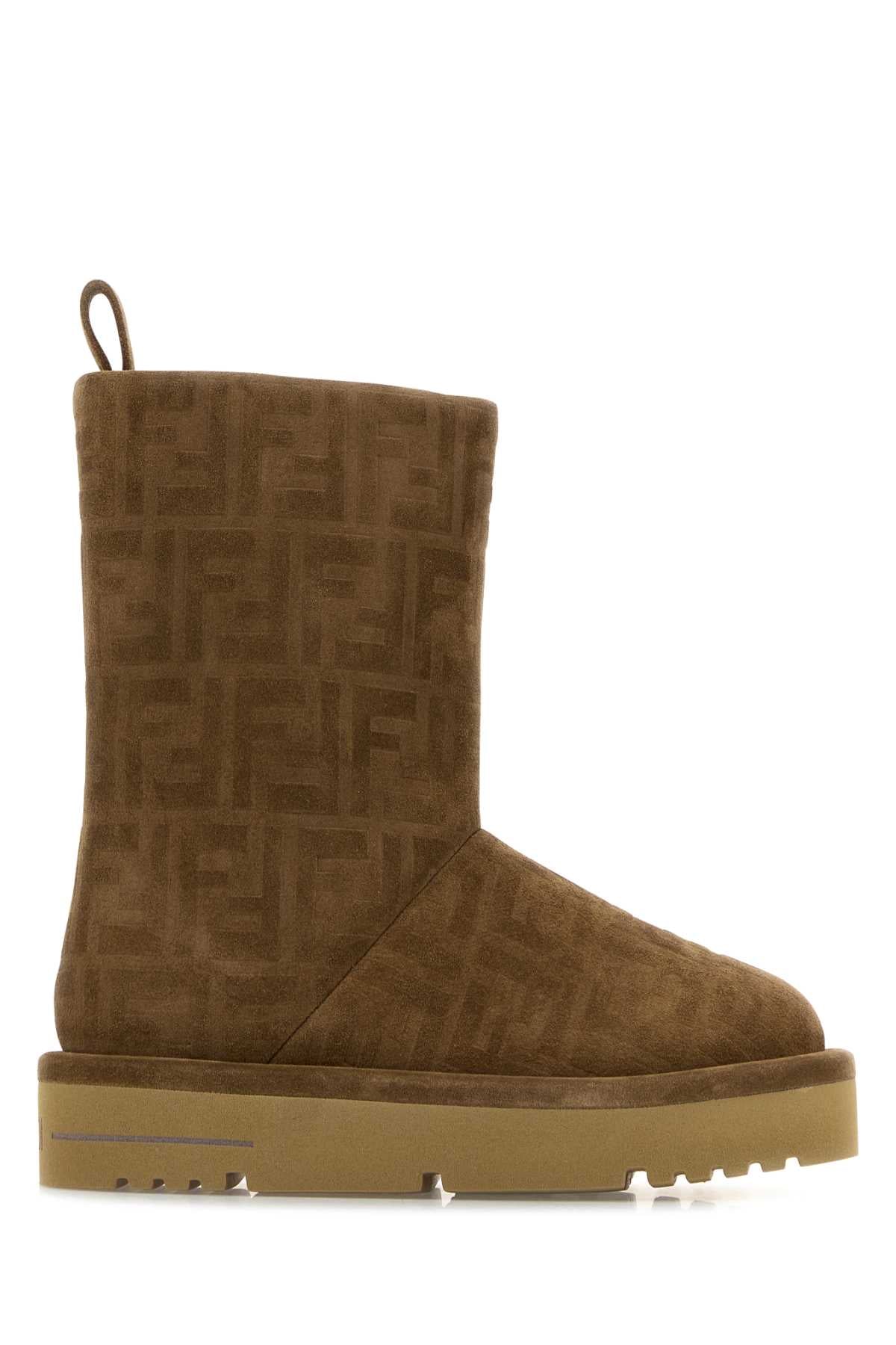 FENDI Chic Suede Ankle Boots for Women