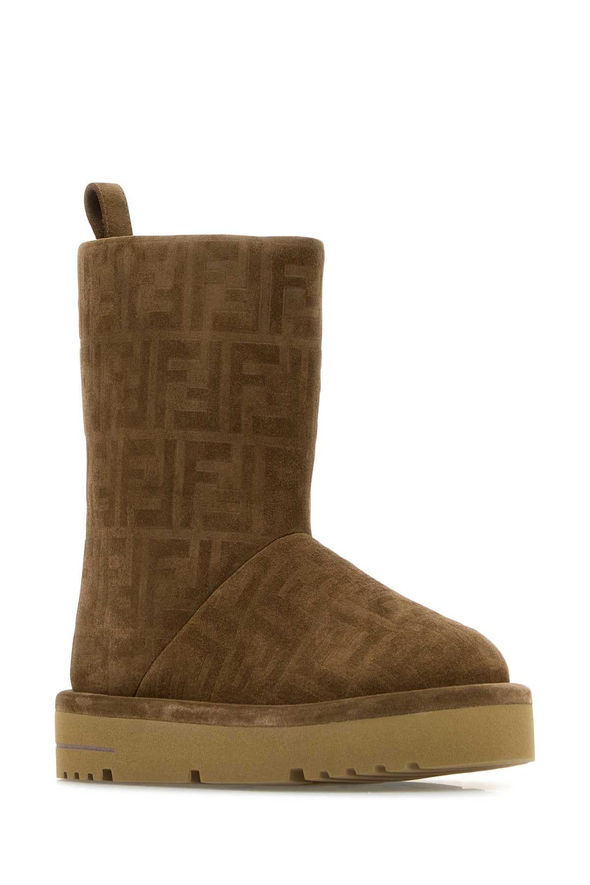 FENDI Chic Suede Ankle Boots for Women