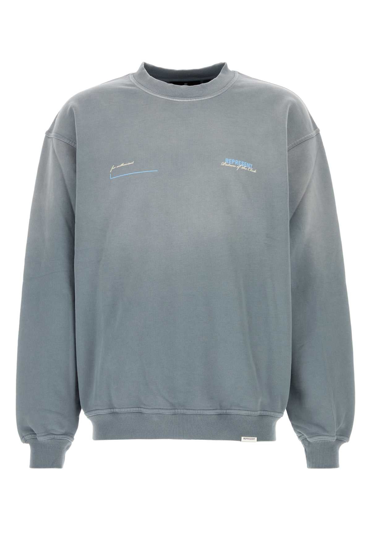 REPRESENT Lightweight Cotton Sweatshirt for Men
