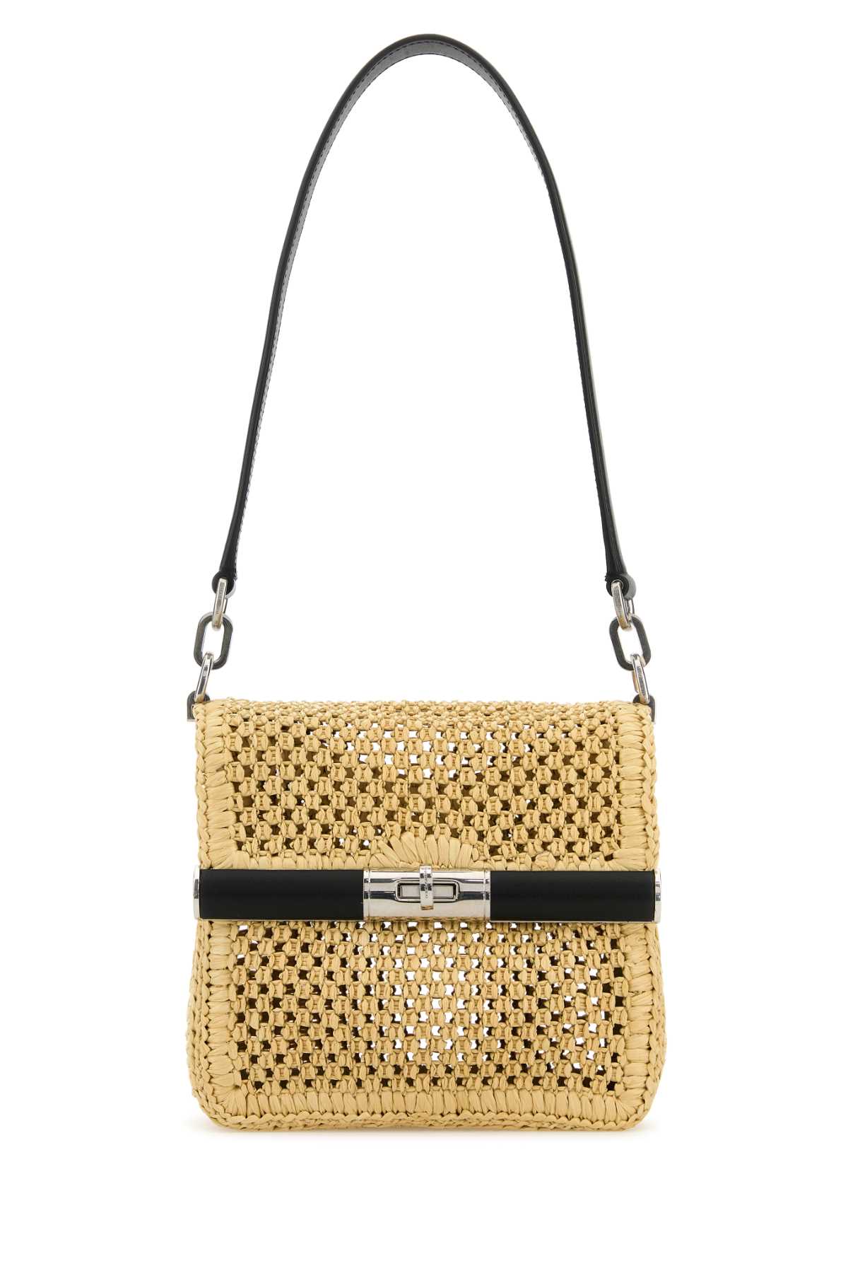 DOLCE & GABBANA Mini Raffia Shoulder Handbag