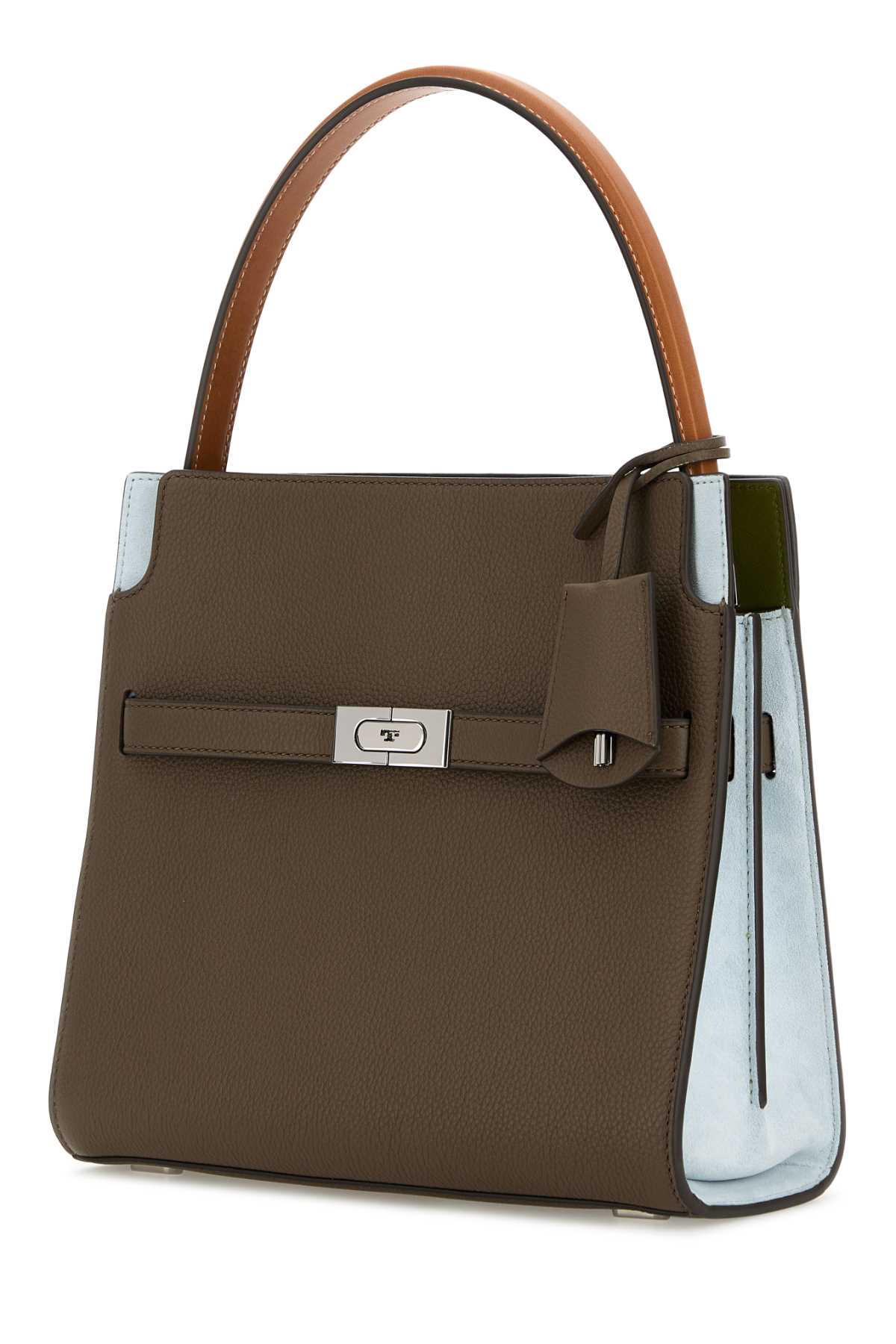 TORY BURCH Mini Leather Double Lee Radziwill Handbag