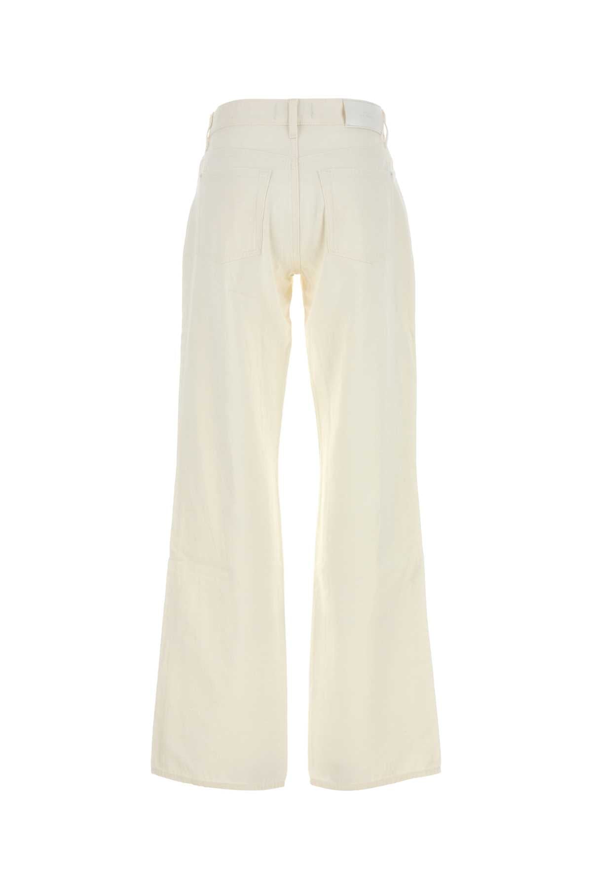 SEVEN FOR ALL MANKIND Women's White Denim Jeans - SS25 Collection