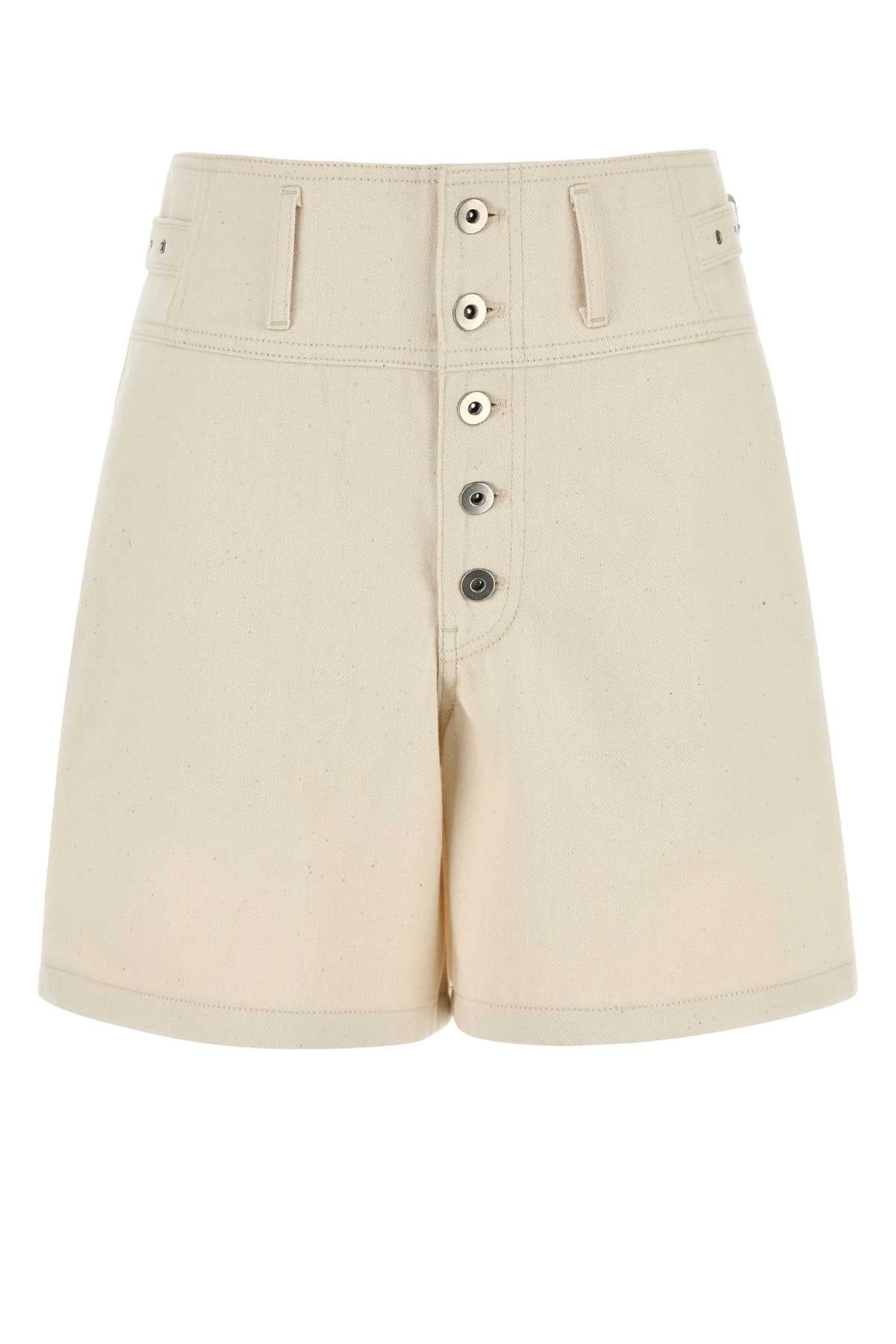 JIL SANDER Denim Bermuda Shorts for Women