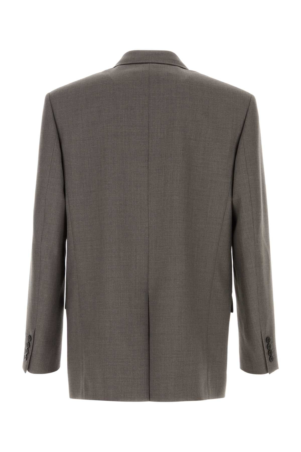 SAINT LAURENT Wool Blazer for Men - Modern Fit - Spring/Summer 25