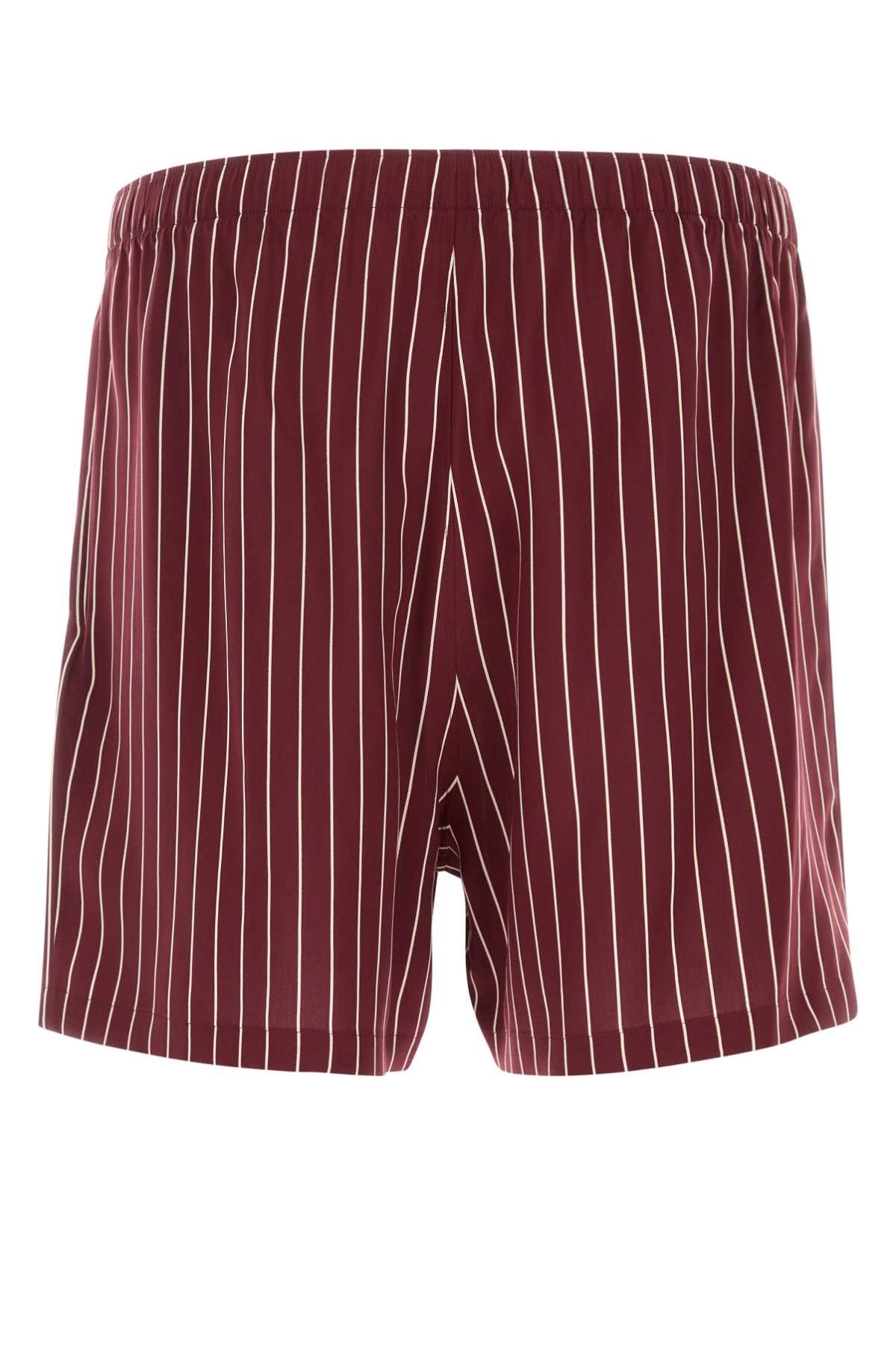 SAINT LAURENT Embroidered Viscose Shorts for Men - 25S Season