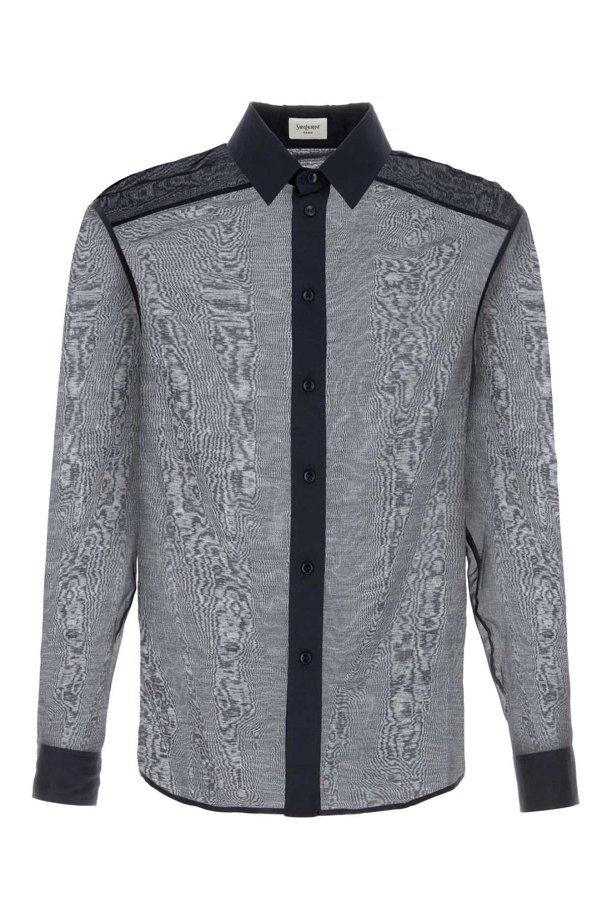 SAINT LAURENT Cotton Blend Shirt for Men - Perfect for Spring 2025