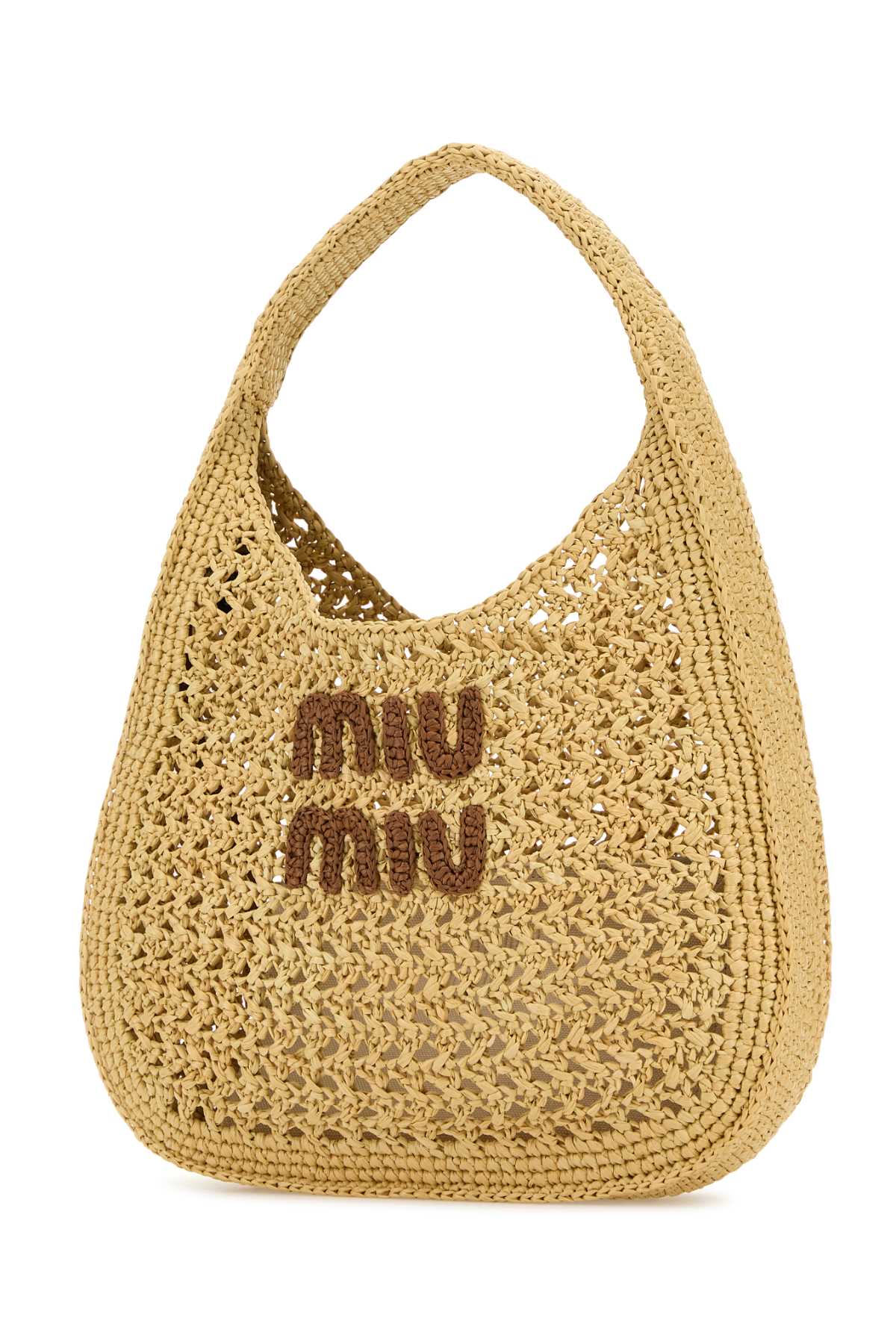 MIU MIU Raffia Shopping Handbag - 29cm x 19cm x 6cm
