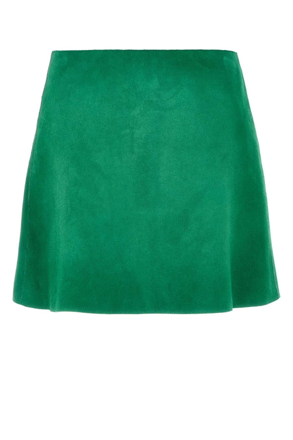 PRADA Chic Suede Mini Skirt for Women