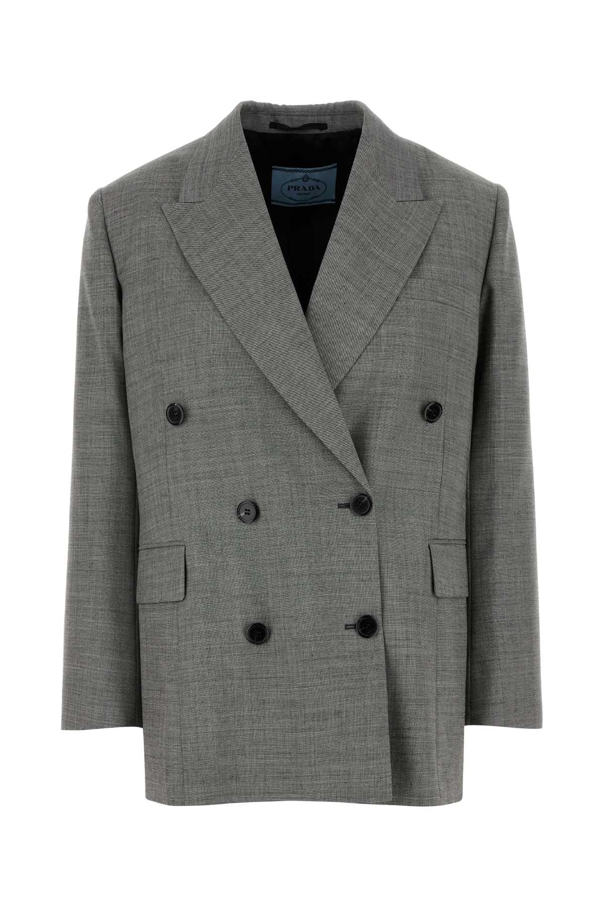 PRADA Women's Classic Wool Blazer