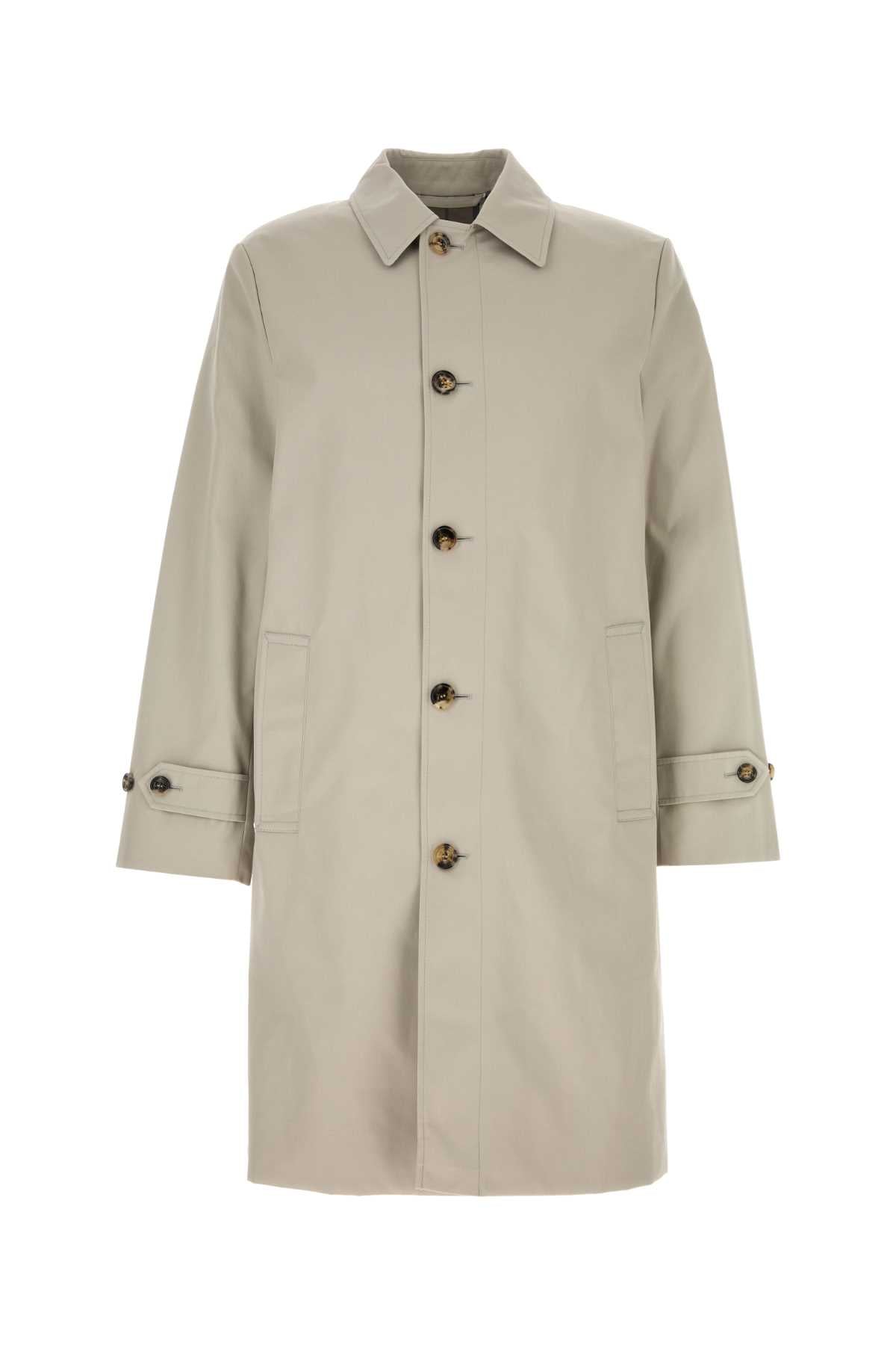 BURBERRY Classic Polyester Blend Trench Jacket for Men
