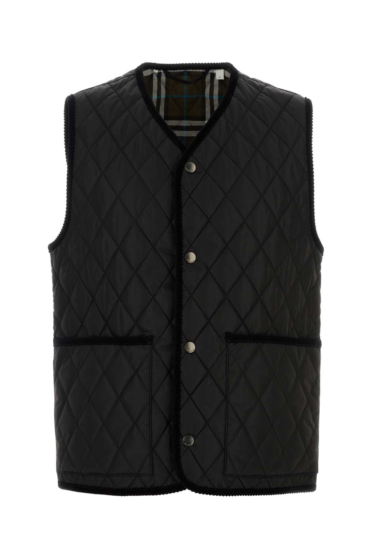 BURBERRY Nylon Sleeveless Jacket for Men