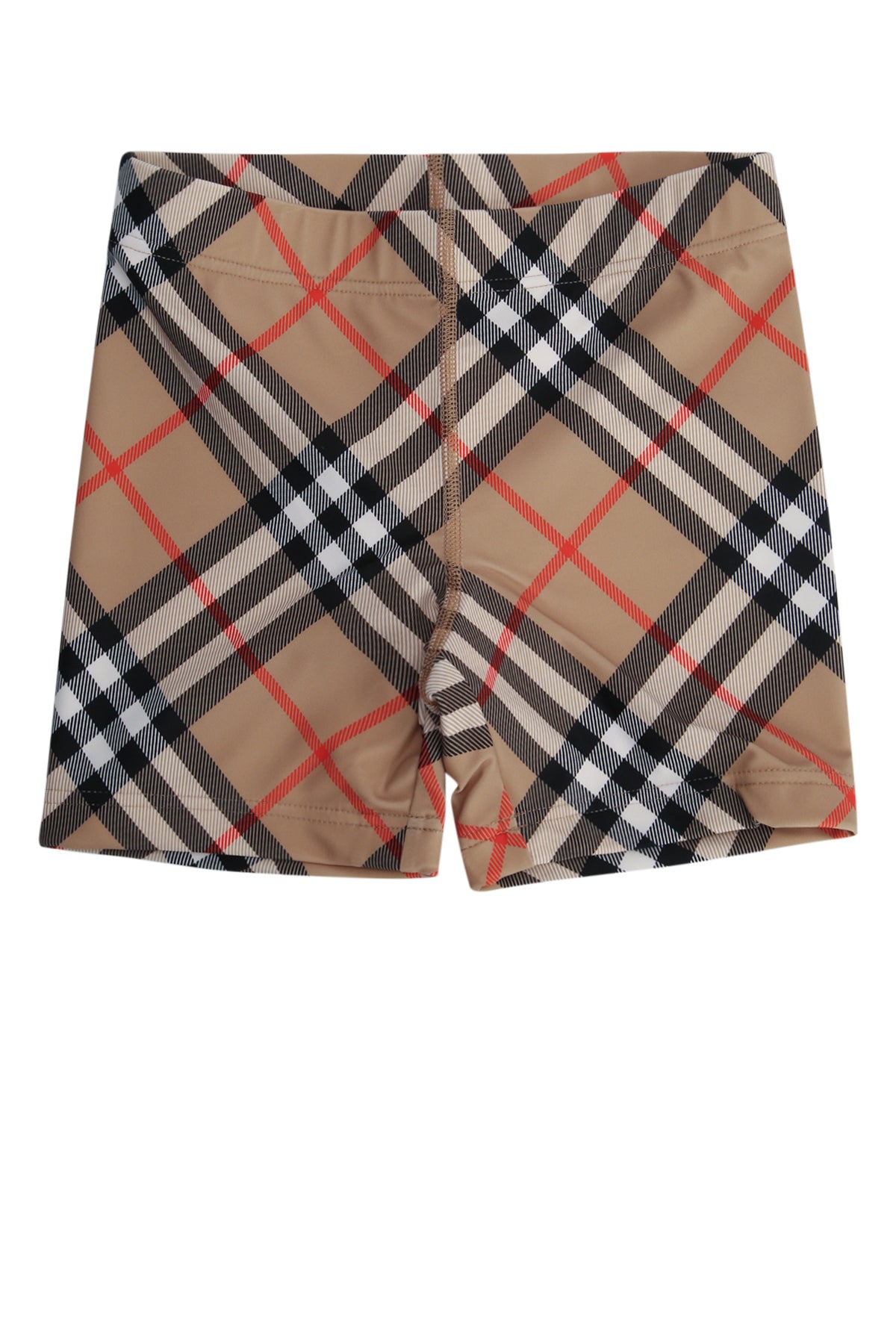 BURBERRY JR Mini Checkerboard Swimsuit for Kids