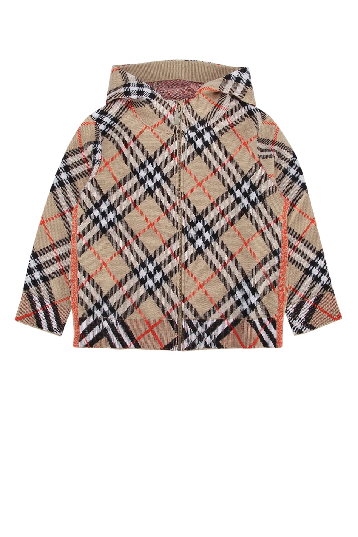 BURBERRY JR Mini Check Knitwear for Kids