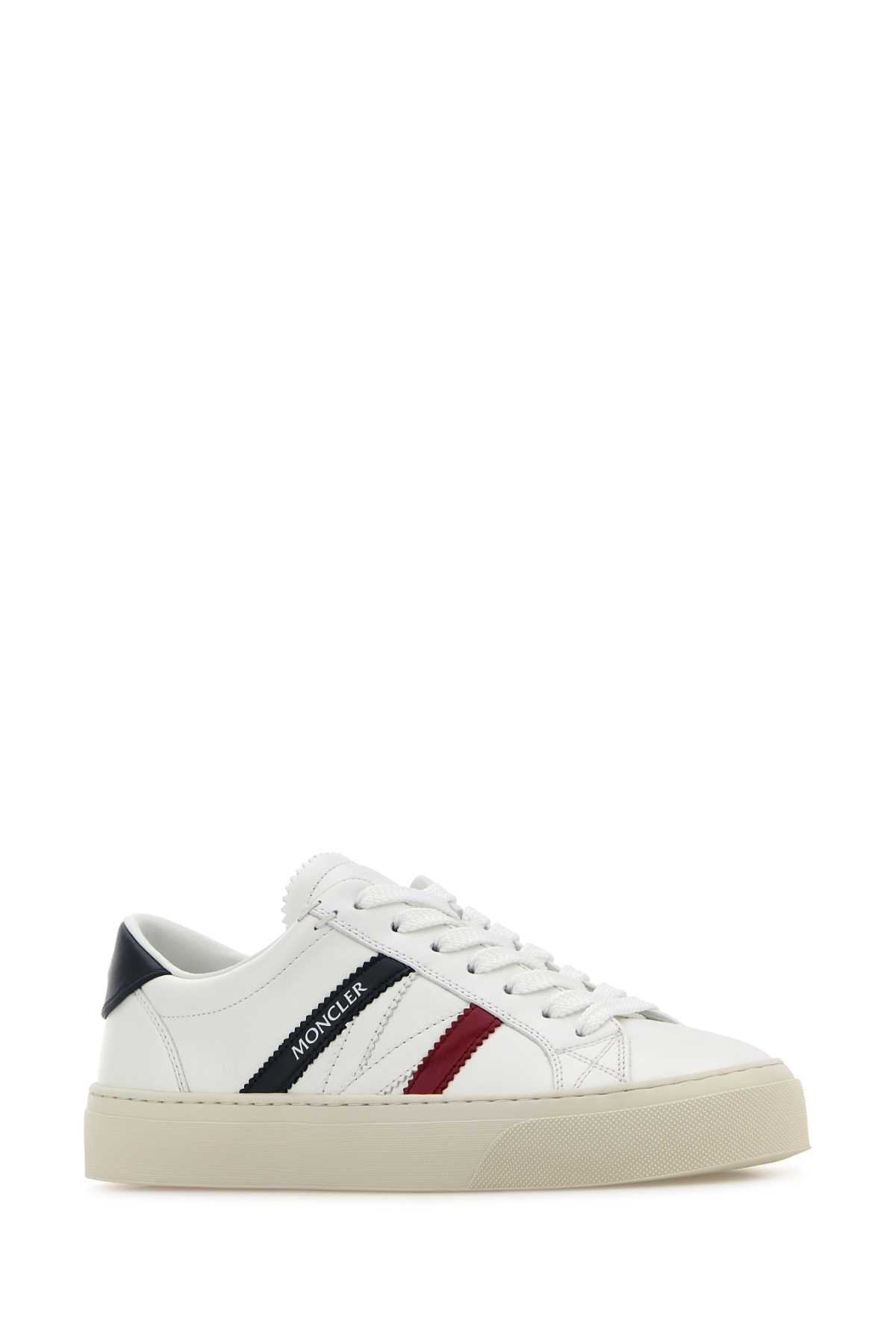 MONCLER Men's Leather Monaco 2 Sneaker