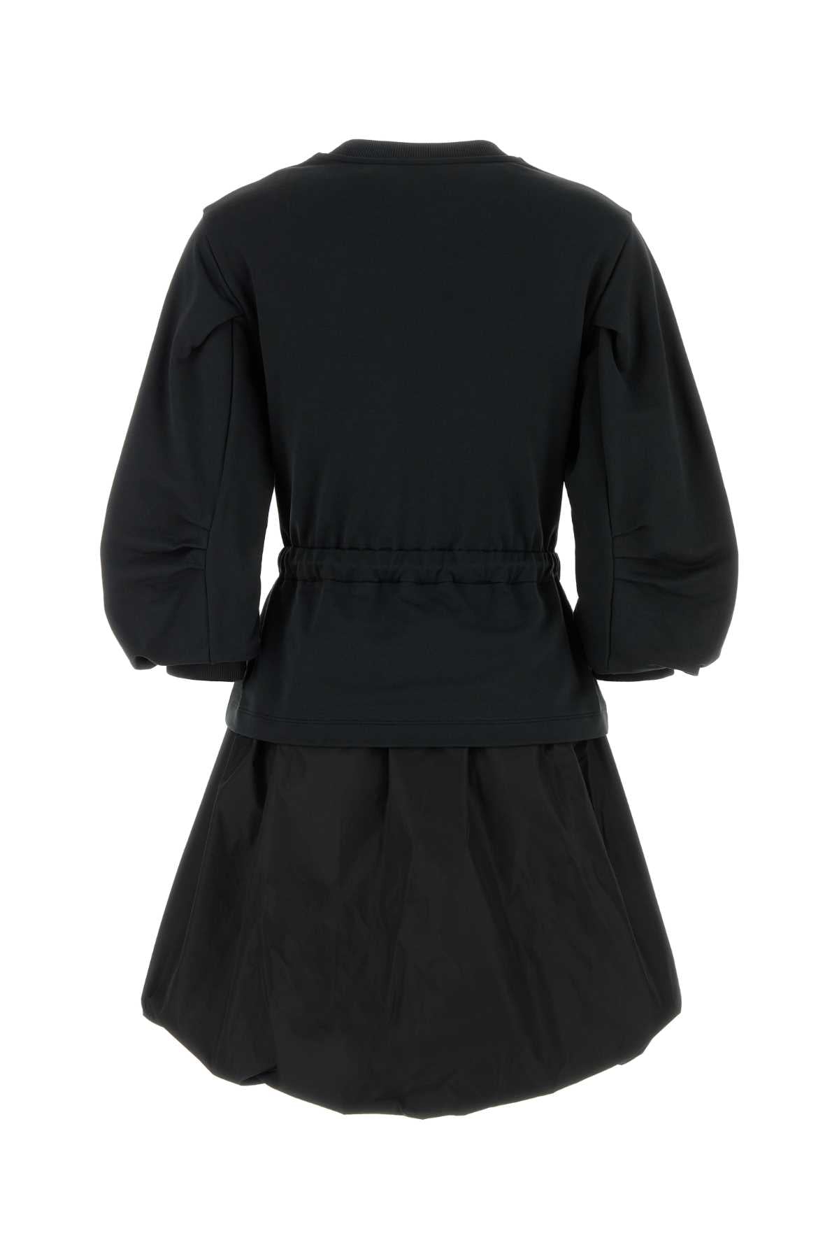 MONCLER Cotton Sweatshirt Mini Dress for Women