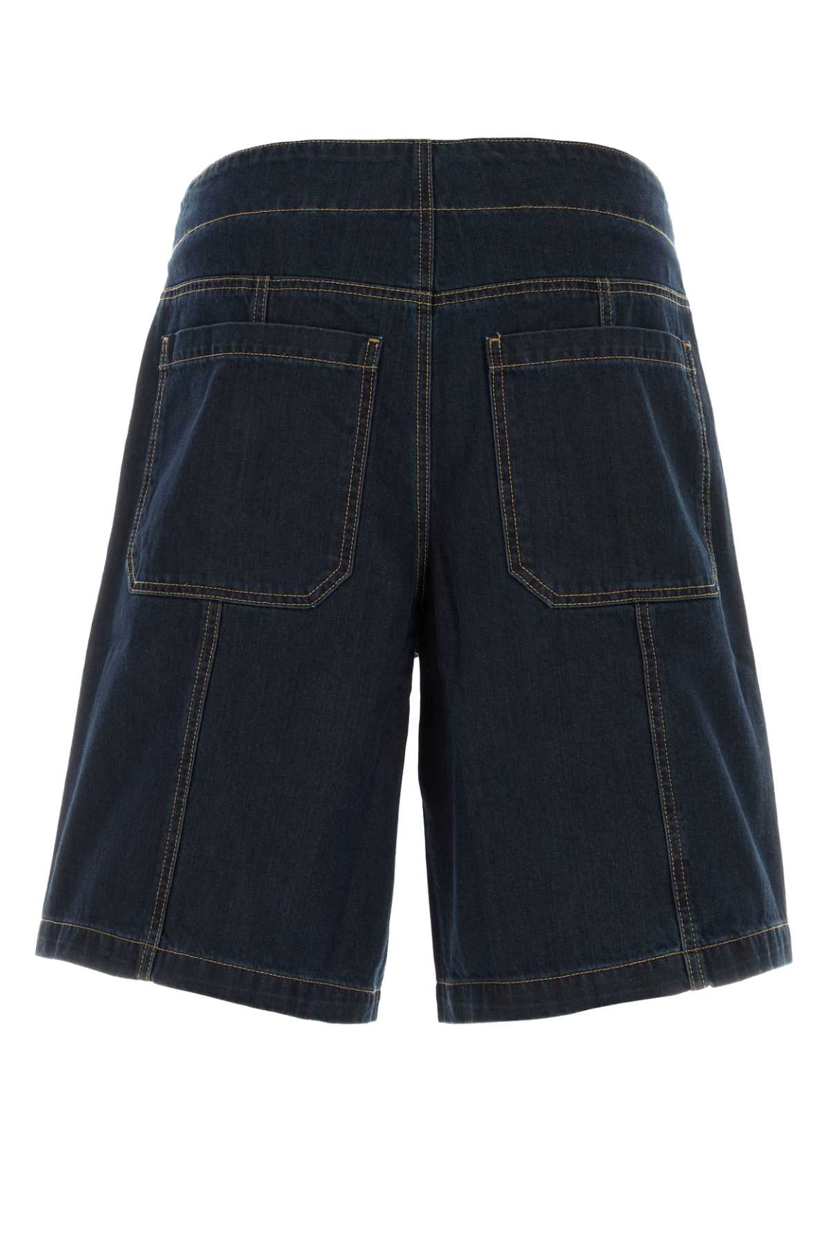 GIMAGUAS Classic Denim Mini Bermuda Shorts for Men