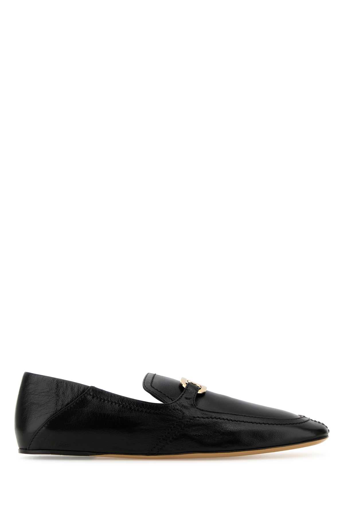 Ferragamo Classic Leather Elaine Loafers for Women
