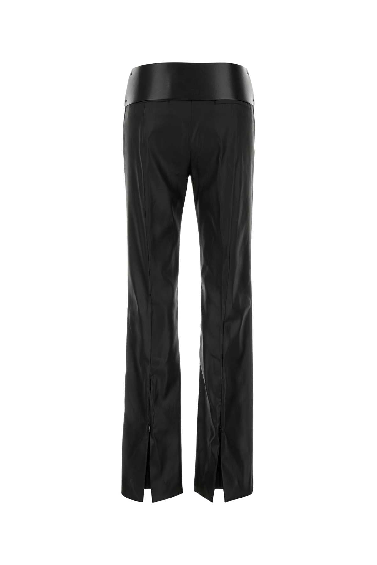SPORTMAX Stretch Satin Wide-Leg Pant