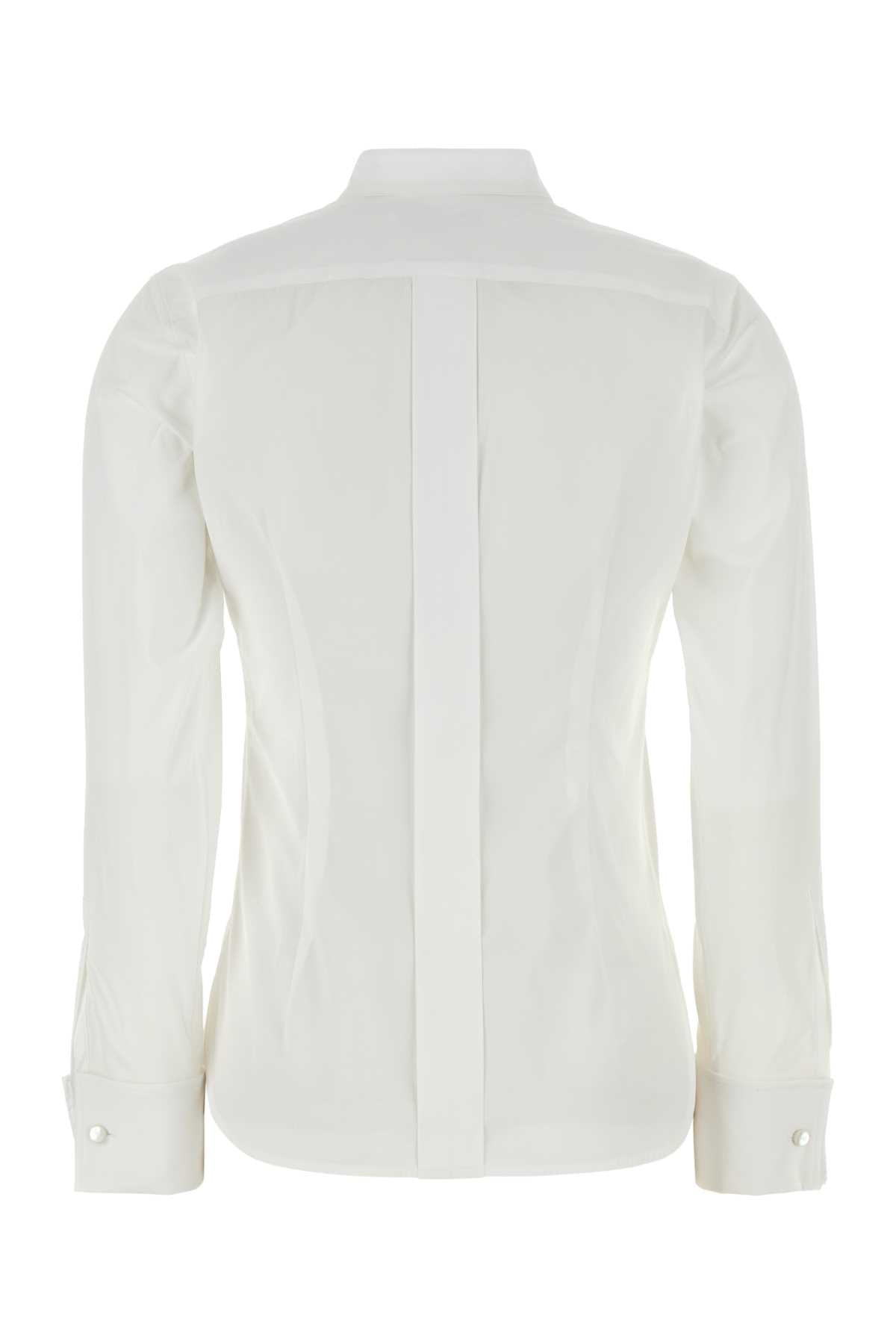 MAX MARA Stretch Poplin Mini Shirt