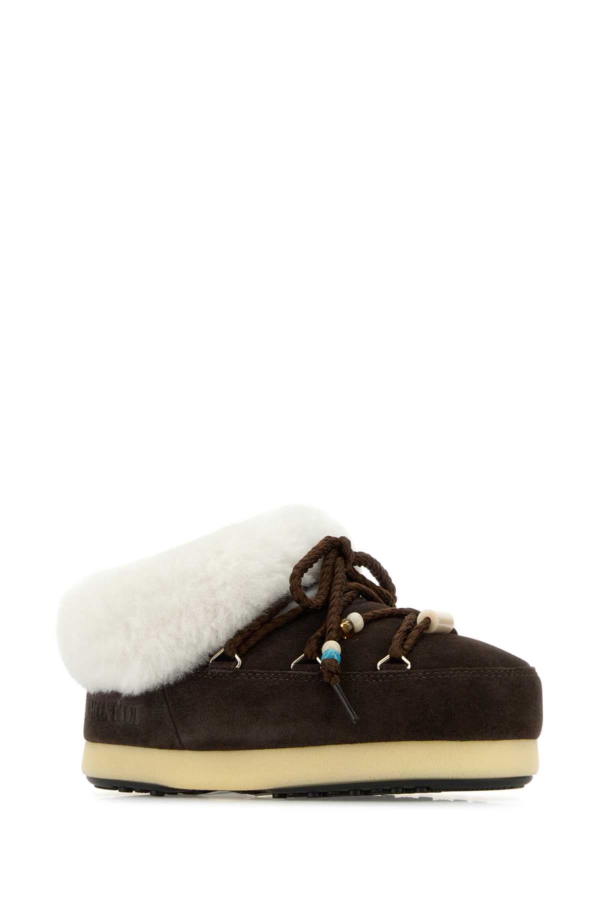 MOON BOOT Stylish Suede Slip-On Boots for Women