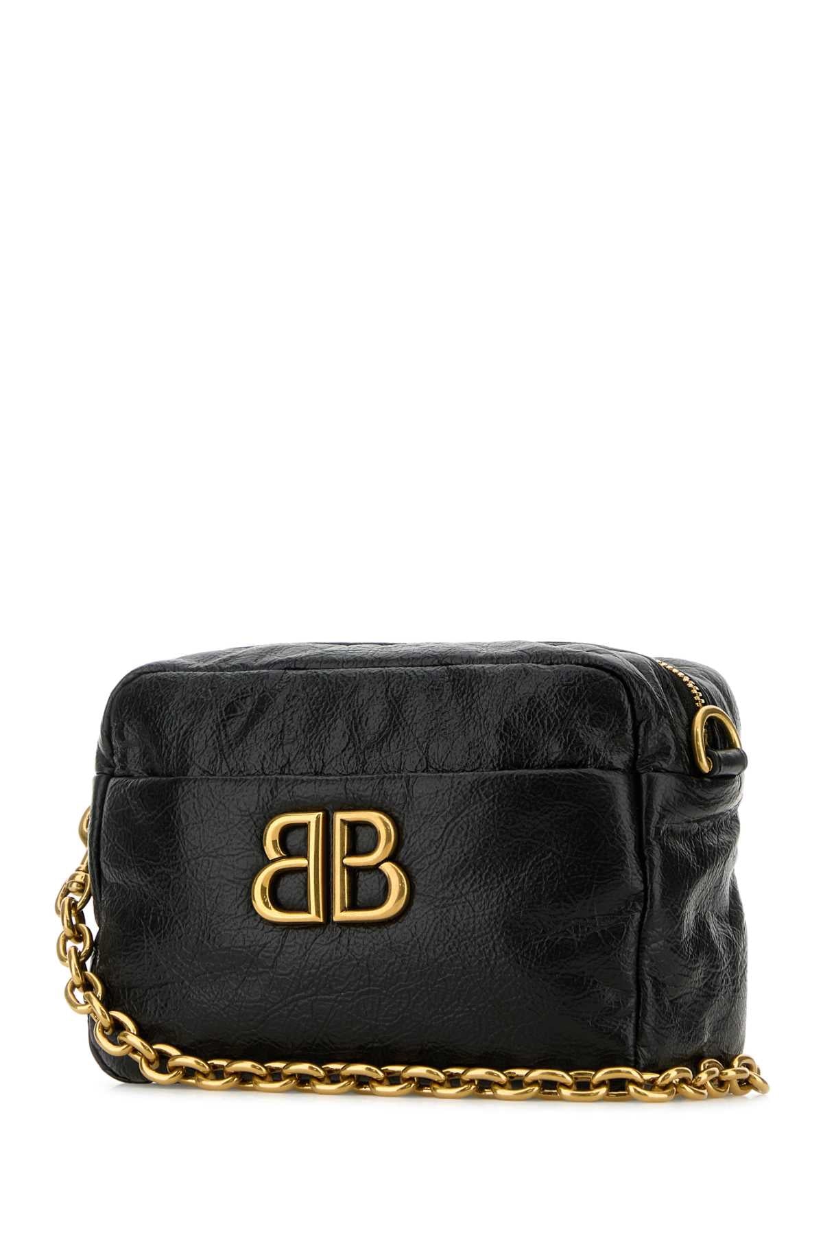BALENCIAGA Mini Leather Crossbody Handbag