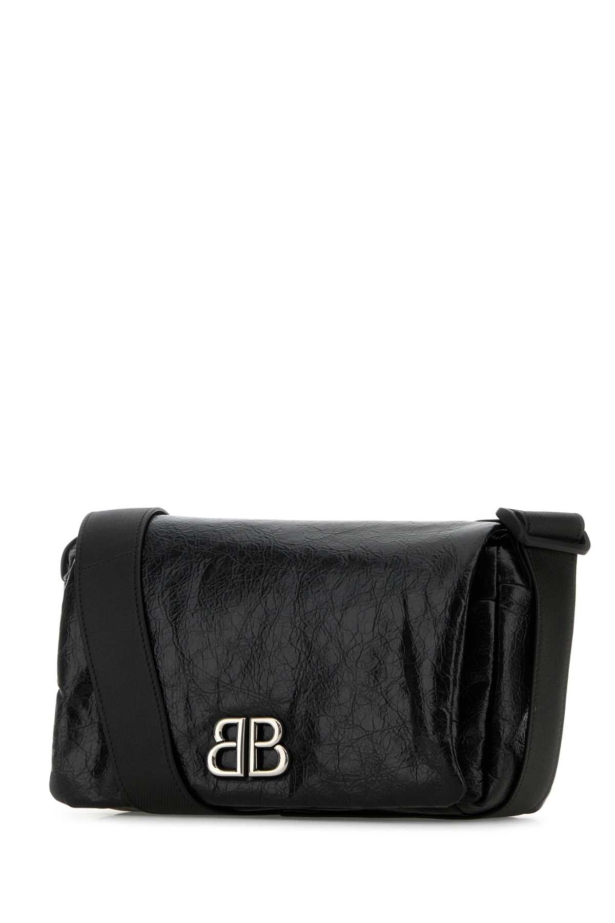BALENCIAGA Mini Leather Crossbody Handbag