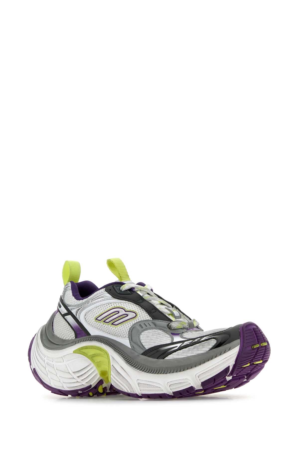 BALENCIAGA Multicolor Mesh and Rubber 6XL Sneakers for Women