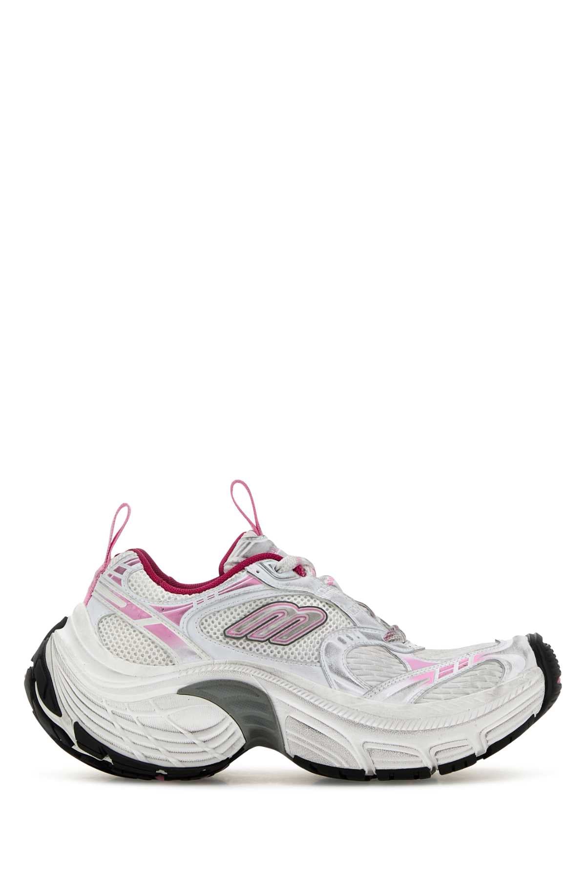 BALENCIAGA Multicolor Mesh and Rubber 6XL Women's Sneakers